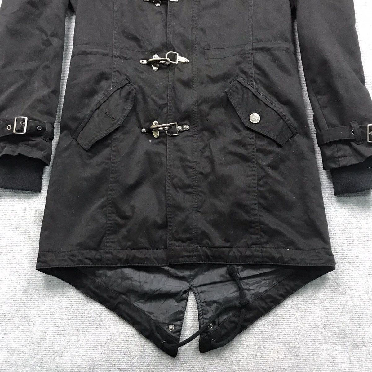 If Six Was Nine × Japanese Brand FUR HOODIES SHO BERNINGS BLACK JACKET Size US L / EU 52-54 / 3 - 2 Thumbnail