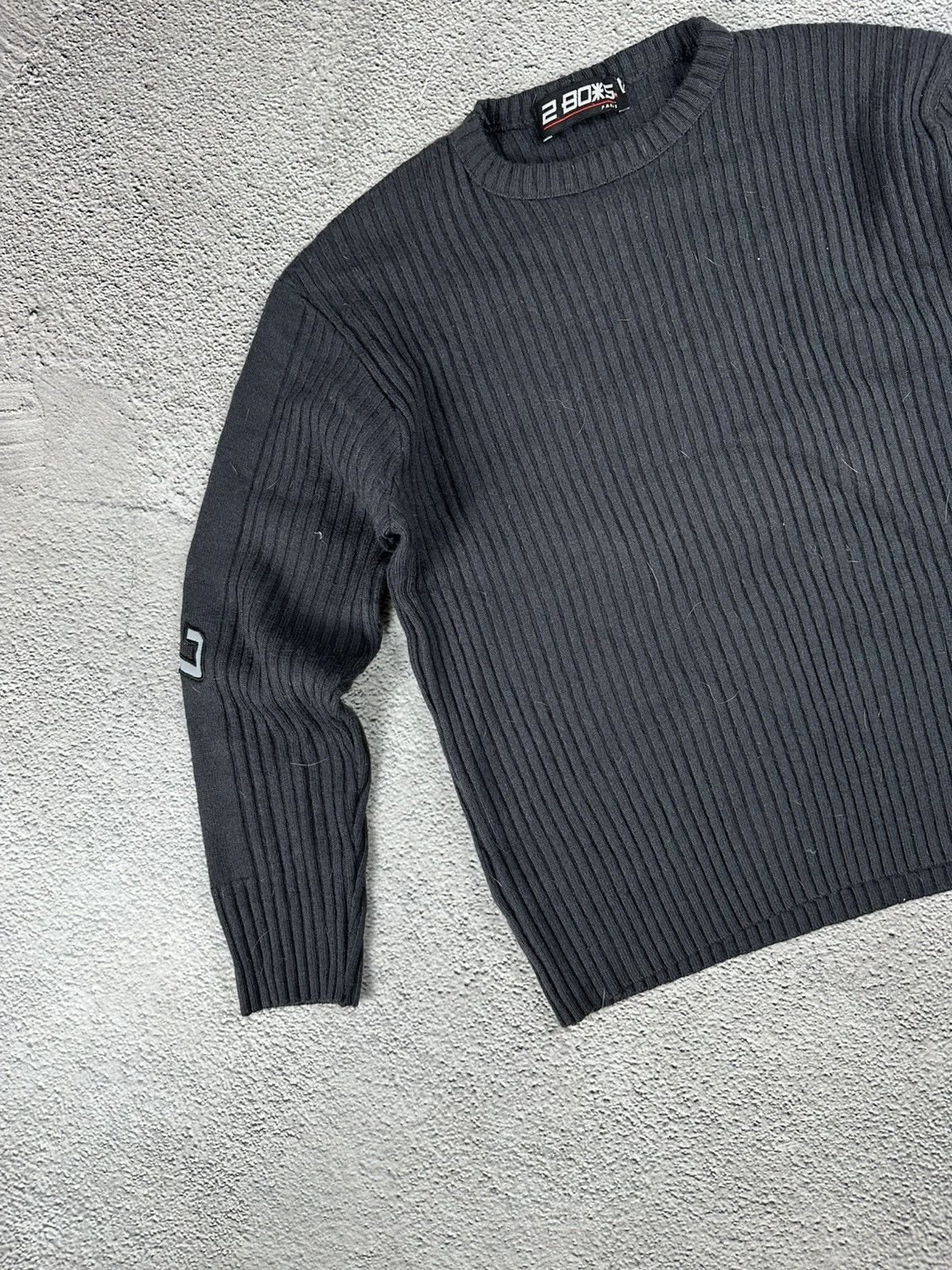 Japanese Brand Crazy Diesel Style Wool Knitwear Y2K Japan Faded SK 8 Style Size US M / EU 48-50 / 2 - 3 Thumbnail