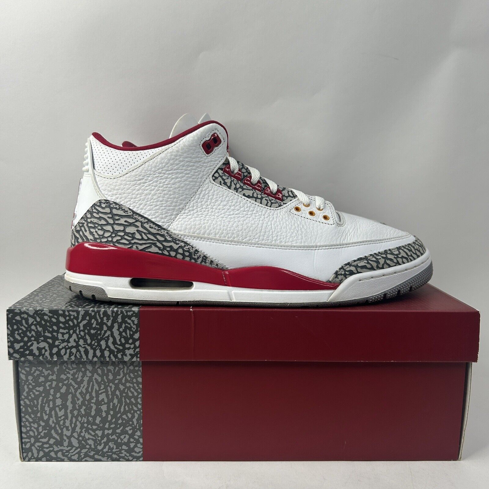 Nike Nike Shoes Air Jordan 3 Retro “Cardinal Red” 2024 Size US 14 / EU 47 - 5 Thumbnail