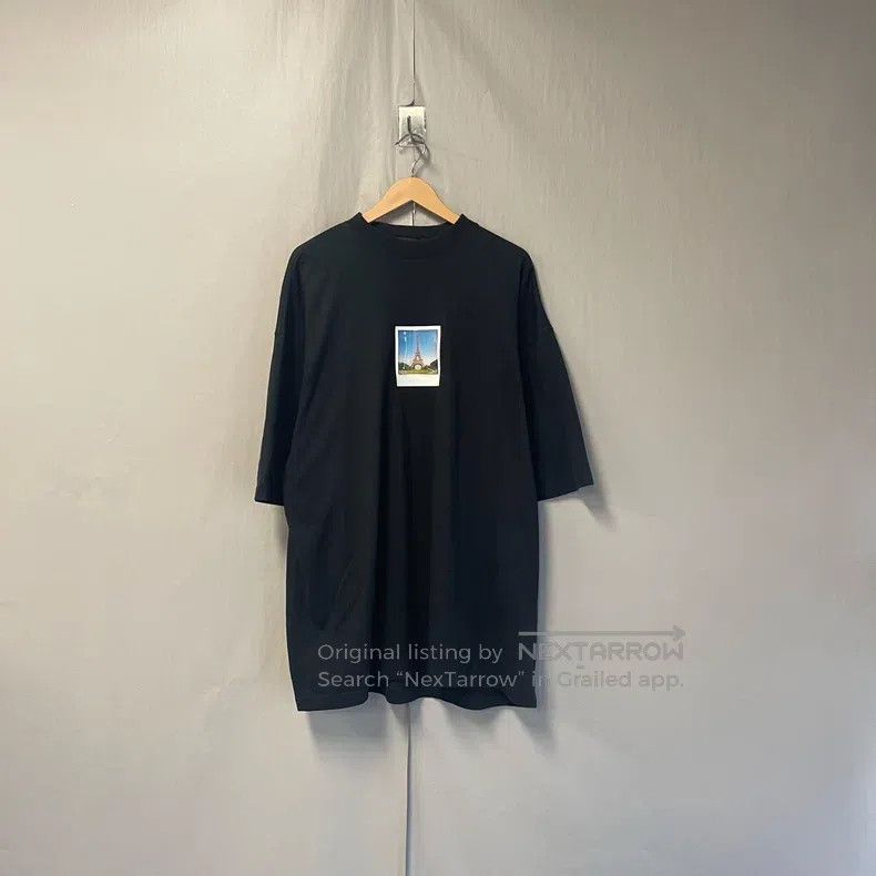 Balenciaga Balenciaga Eiffel Tower Polaroid Short Sleeve Size US S / EU 44-46 / 1 - 1 Thumbnail