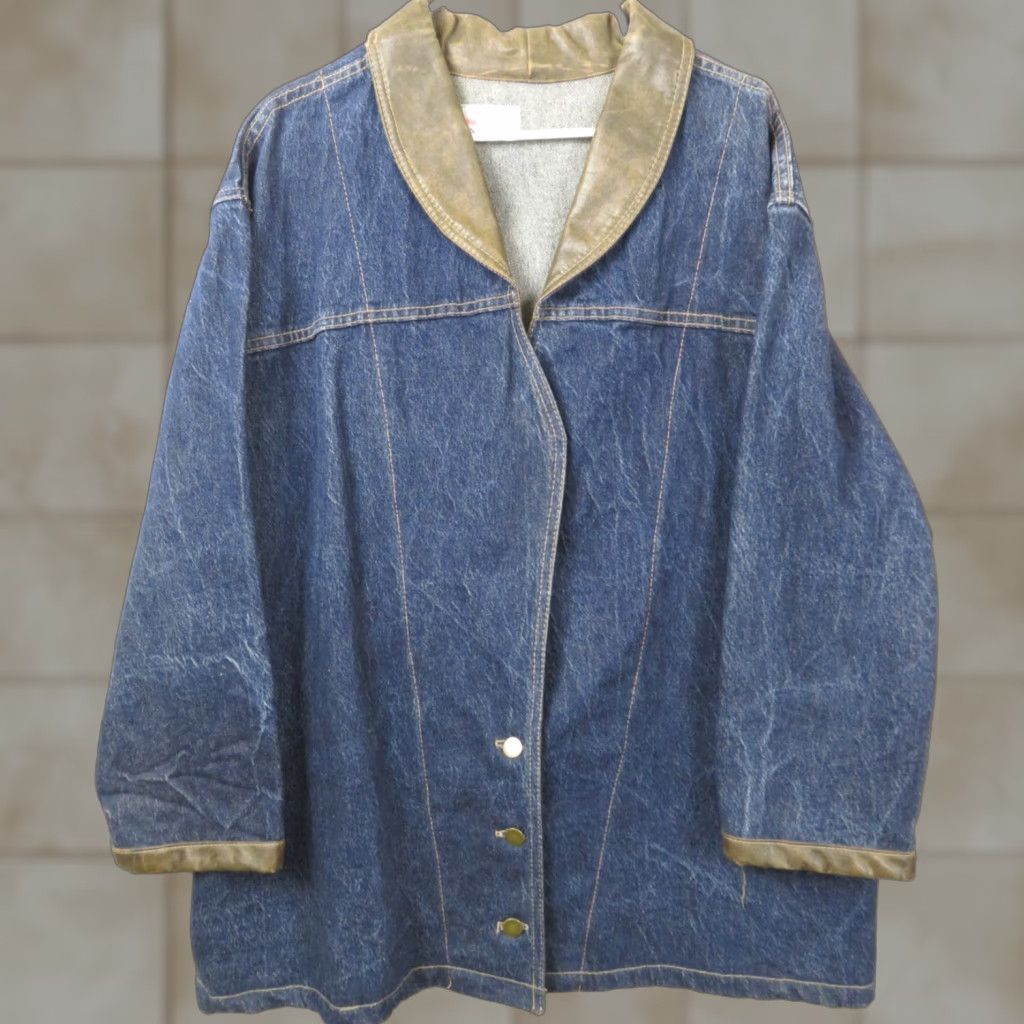 Vintage VINTAGE Young Stuff Denim Jean Jacket Blue Large Unisex Adults Size US 33 - 1 Thumbnail