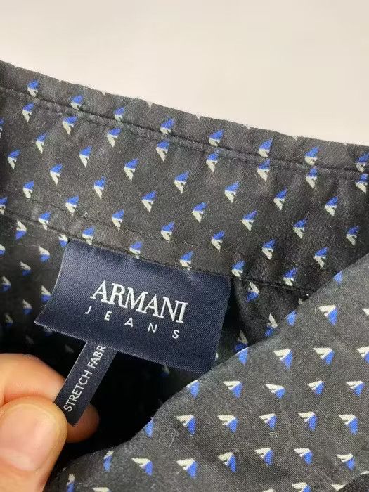 Armani Armani exchange shirt multicolor black luxury size XLarge Size US XL / EU 56 / 4 - 3 Thumbnail