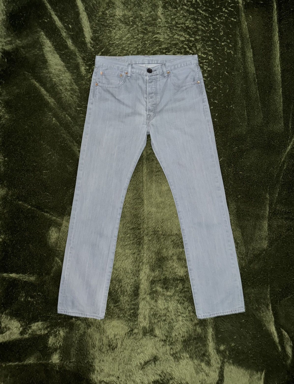 Levi's [W34/L34] Levi’s 501 Cotton Blend Leather Patch Denim Pants Size US 34 / EU 50 - 1 Thumbnail