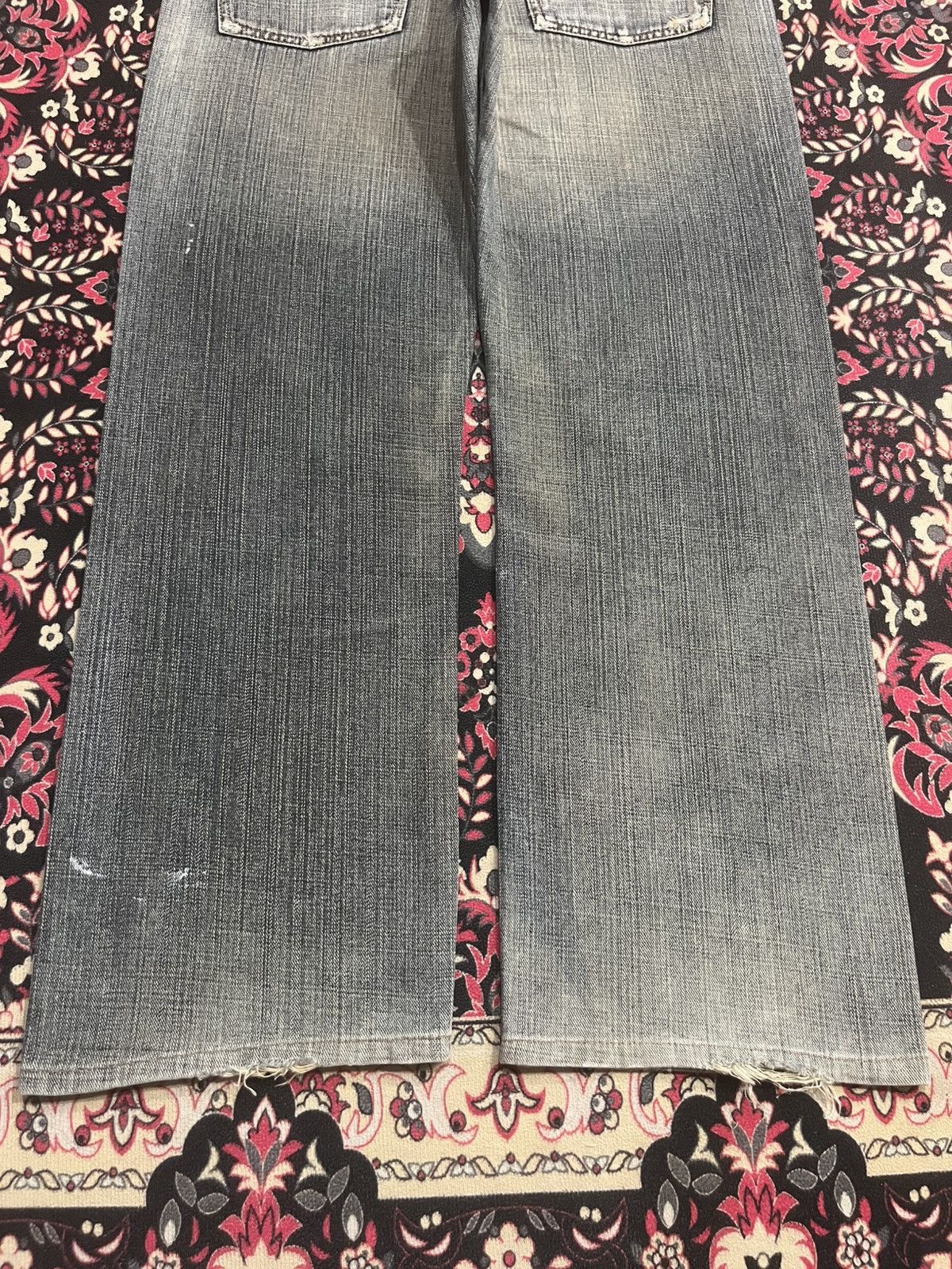 Japanese Brand Vintage Japanese Denim Craft Blowout Distressed Loose Jeans Size US 33 - 10 Thumbnail