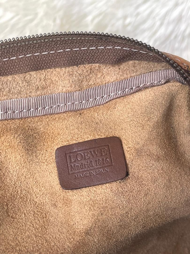 Loewe Loewe Anagram Leather Boston Bag Size ONE SIZE - 21 Thumbnail