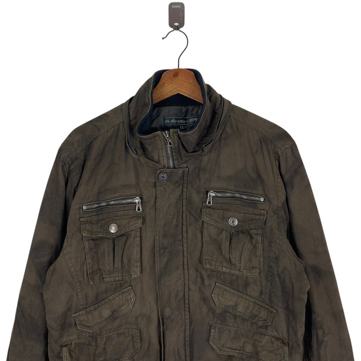 In The Attic × Japanese Brand × Vintage VINTAGE IN THE ATTICS BOMBER ZIPPER JACKET Size US L / EU 52-54 / 3 - 4 Thumbnail