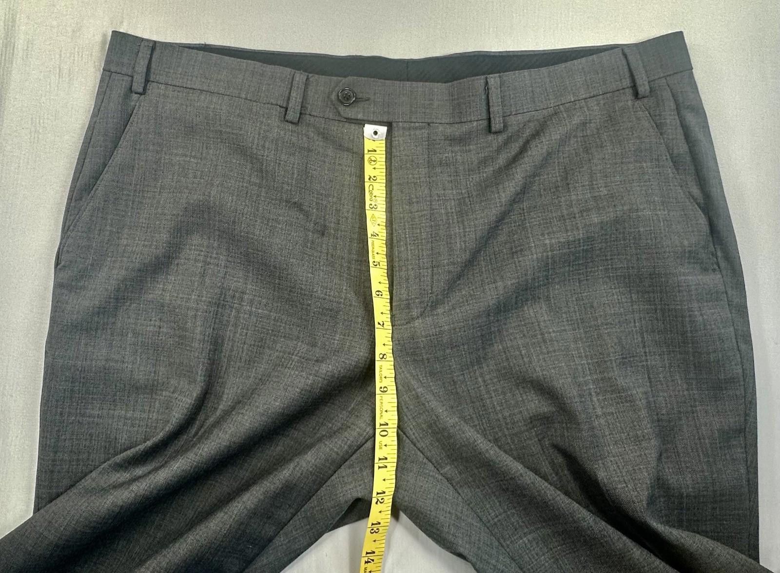 Lauren Ralph Lauren Lauren Ralph Lauren Wool Blend Stretch Pants Gray 40/30 Size US 40 / EU 56 - 4 Thumbnail