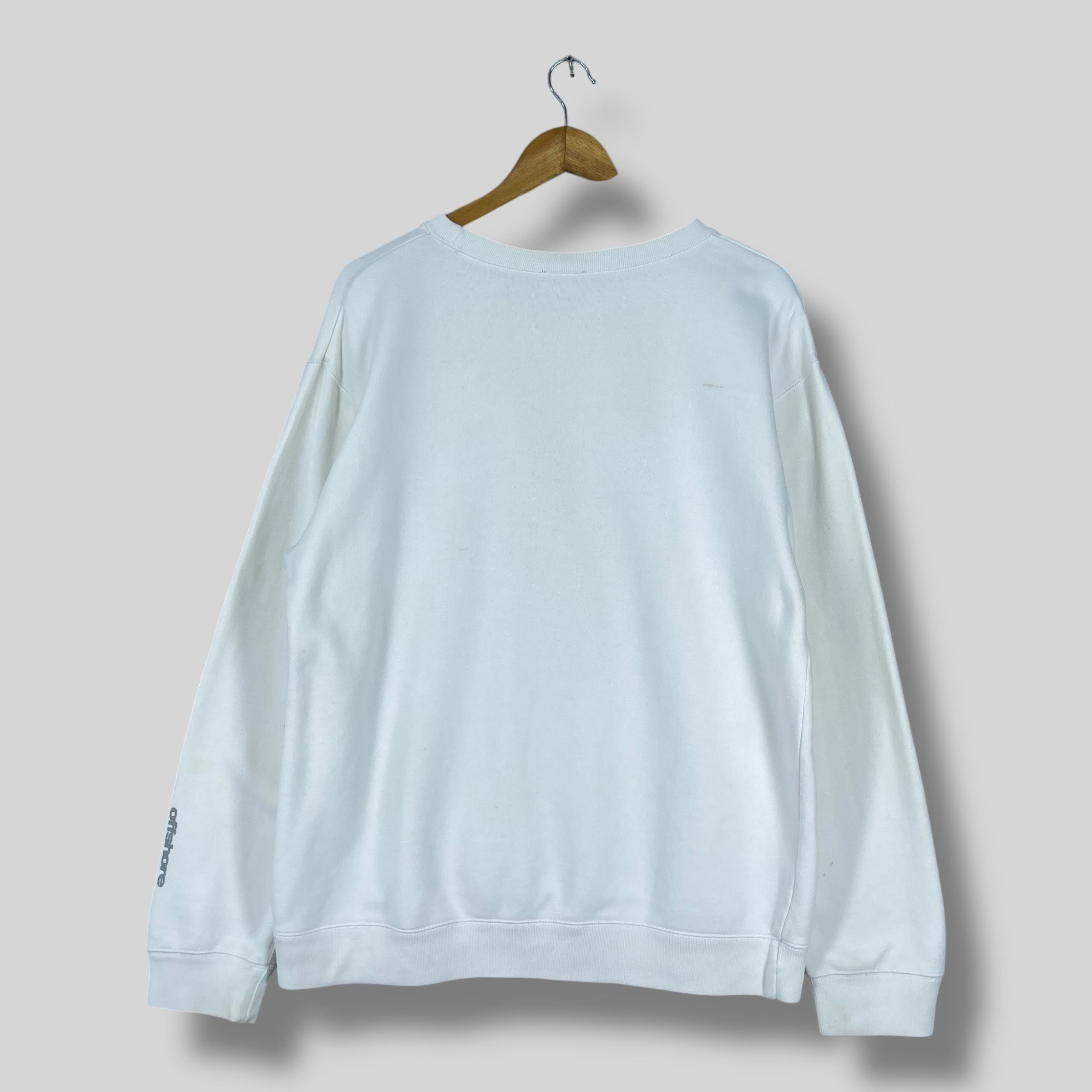 Vintage Vintage OFFSHORE Beach Surfing Big Logo Printed Sweatshirt Size US L / EU 52-54 / 3 - 11 Thumbnail