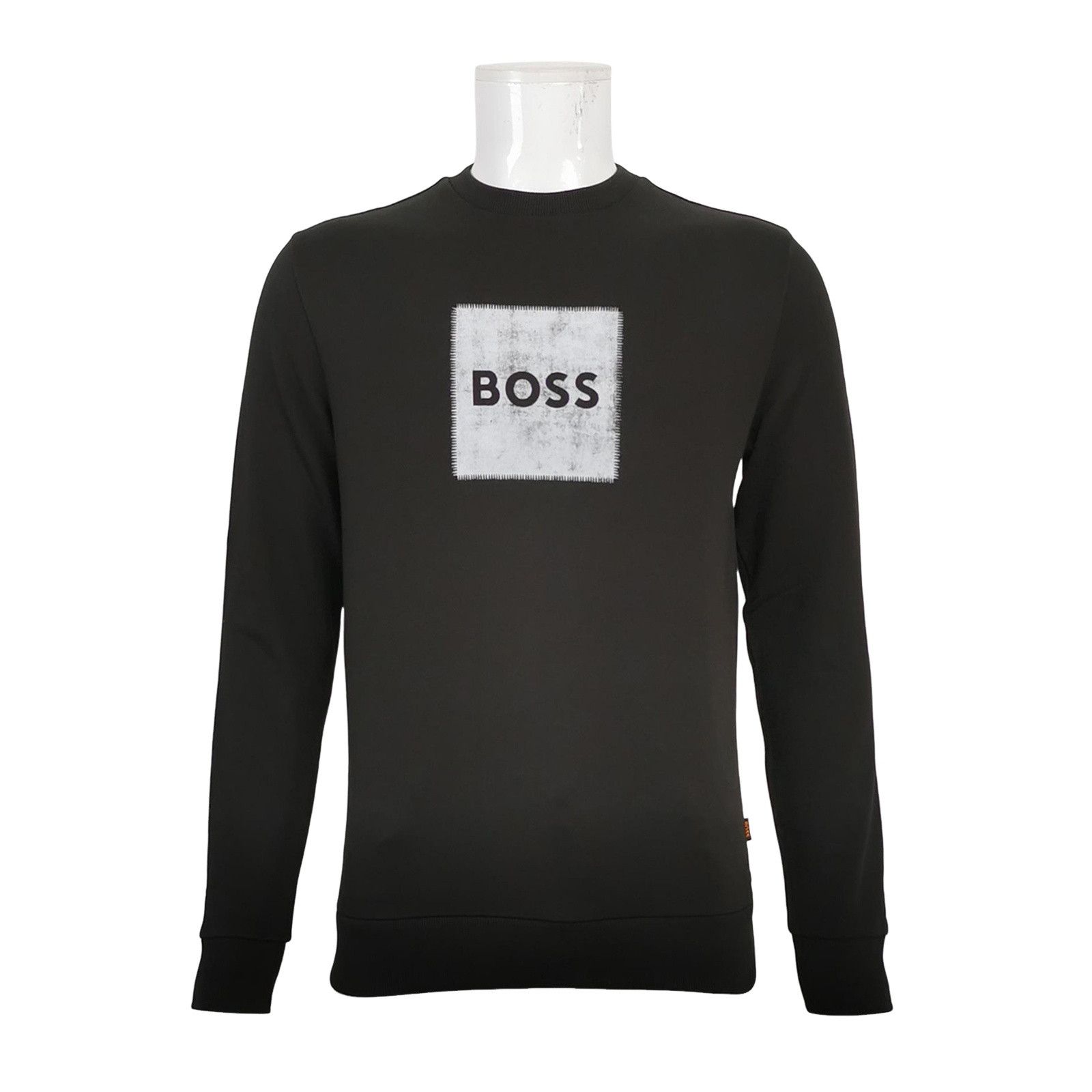 Hugo Boss Hugo Boss Logo Patch Cotton Sweatshirt S Size US S / EU 44-46 / 1 - 1 Thumbnail