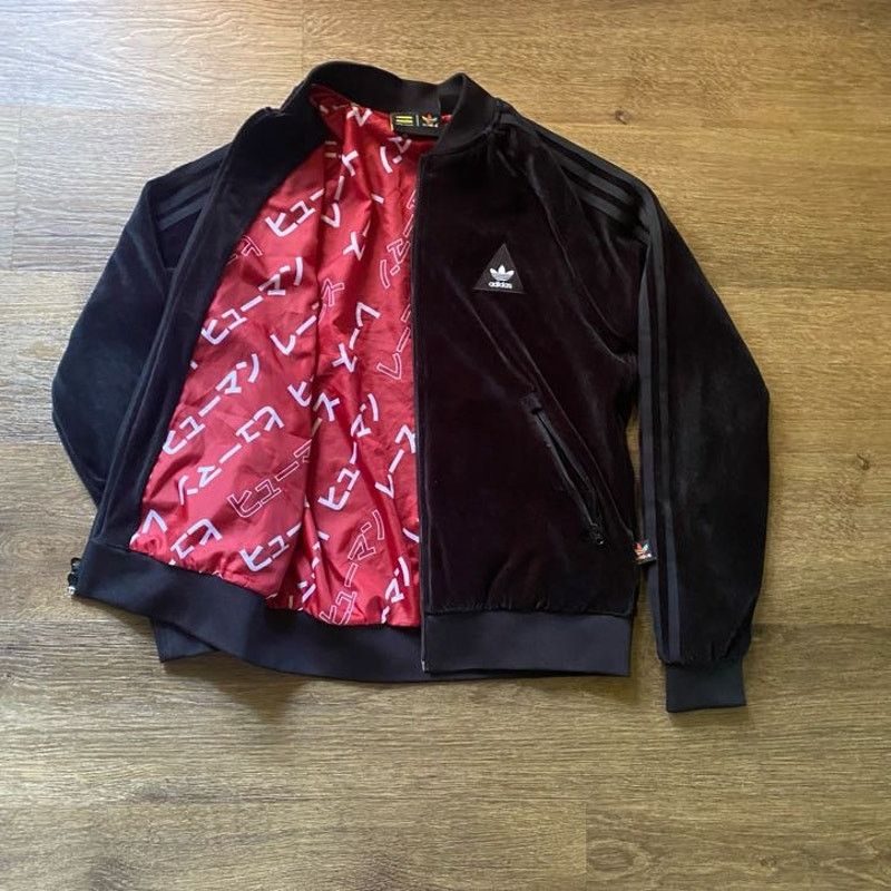 Adidas Adidas x Pharrell Williams Velvet Jacket Size US S / EU 44-46 / 1 - 3 Thumbnail