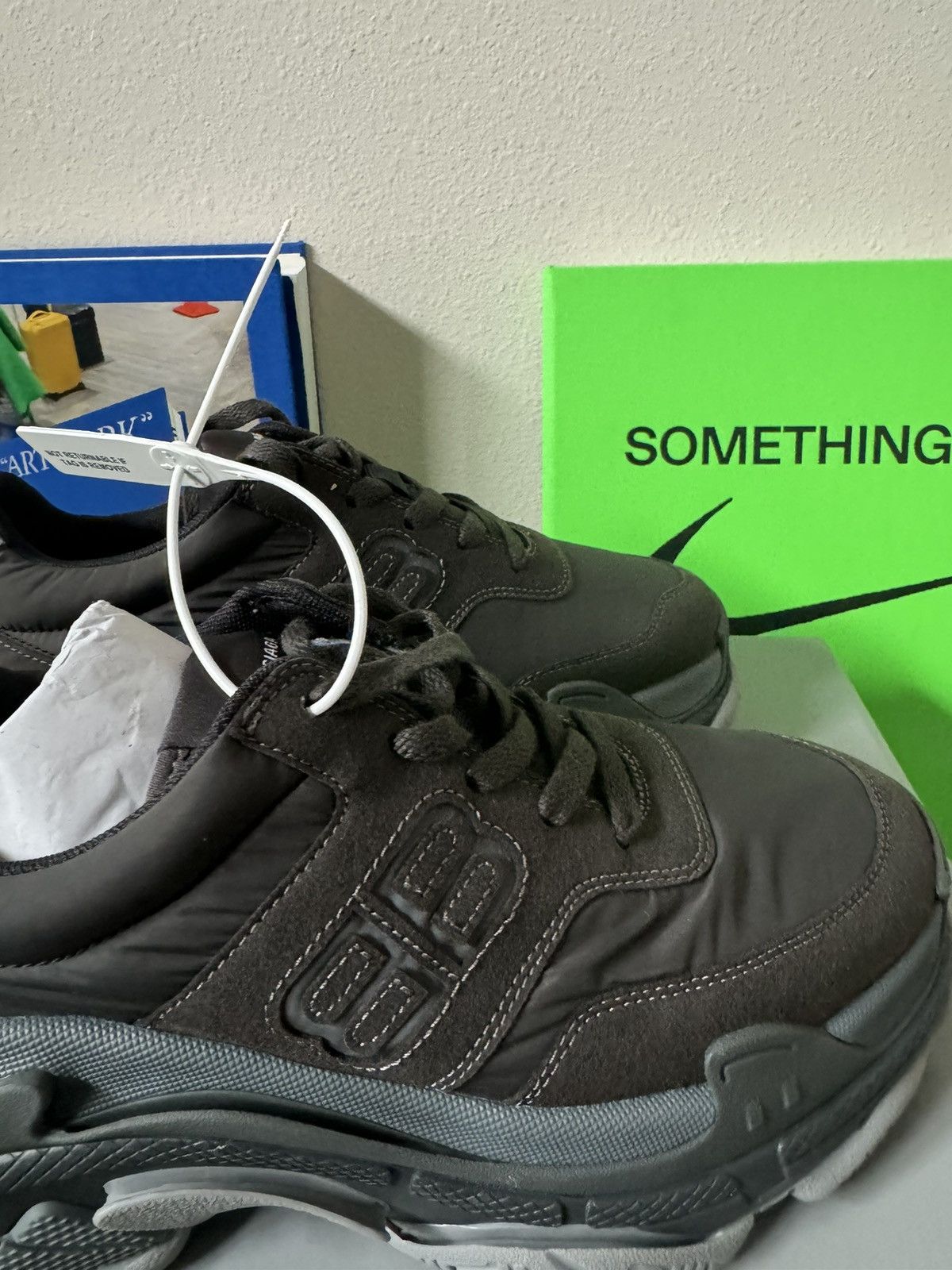 Balenciaga Balenciaga BB Nylon Triple S Sneakers Size US 6 / EU 39 - 2 Thumbnail