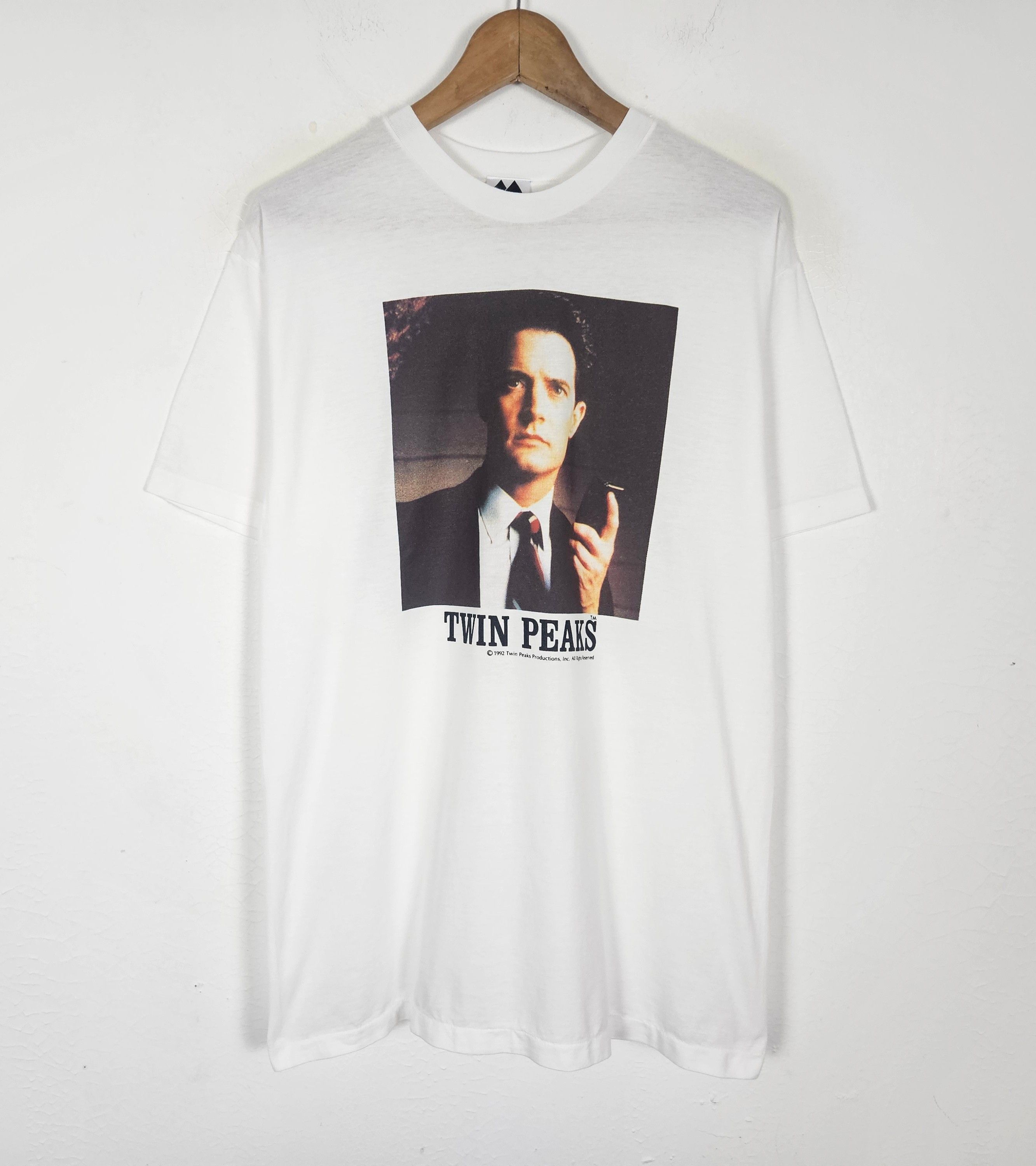 Vintage Vintage Twin Peaks 1992 Horror David Lynch movie tee Size US L / EU 52-54 / 3 - 2 Thumbnail