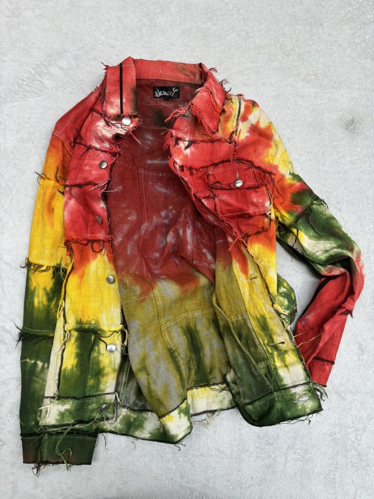 NEXUSVII Rare NexusVII x Psychopath Deconstructed Denim Jacket Size US XL / EU 56 / 4 - 21 Thumbnail