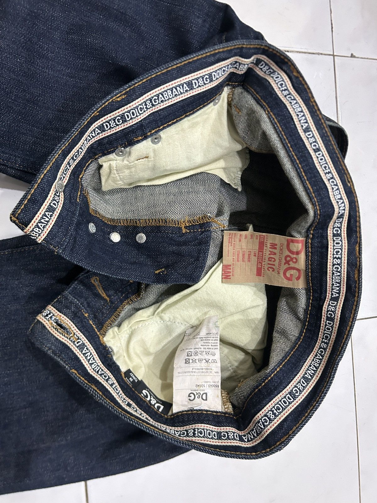 Dolce & Gabbana Vintage Dolce & Gabbana Regular Fit Jeans Size US 29 - 6 Thumbnail