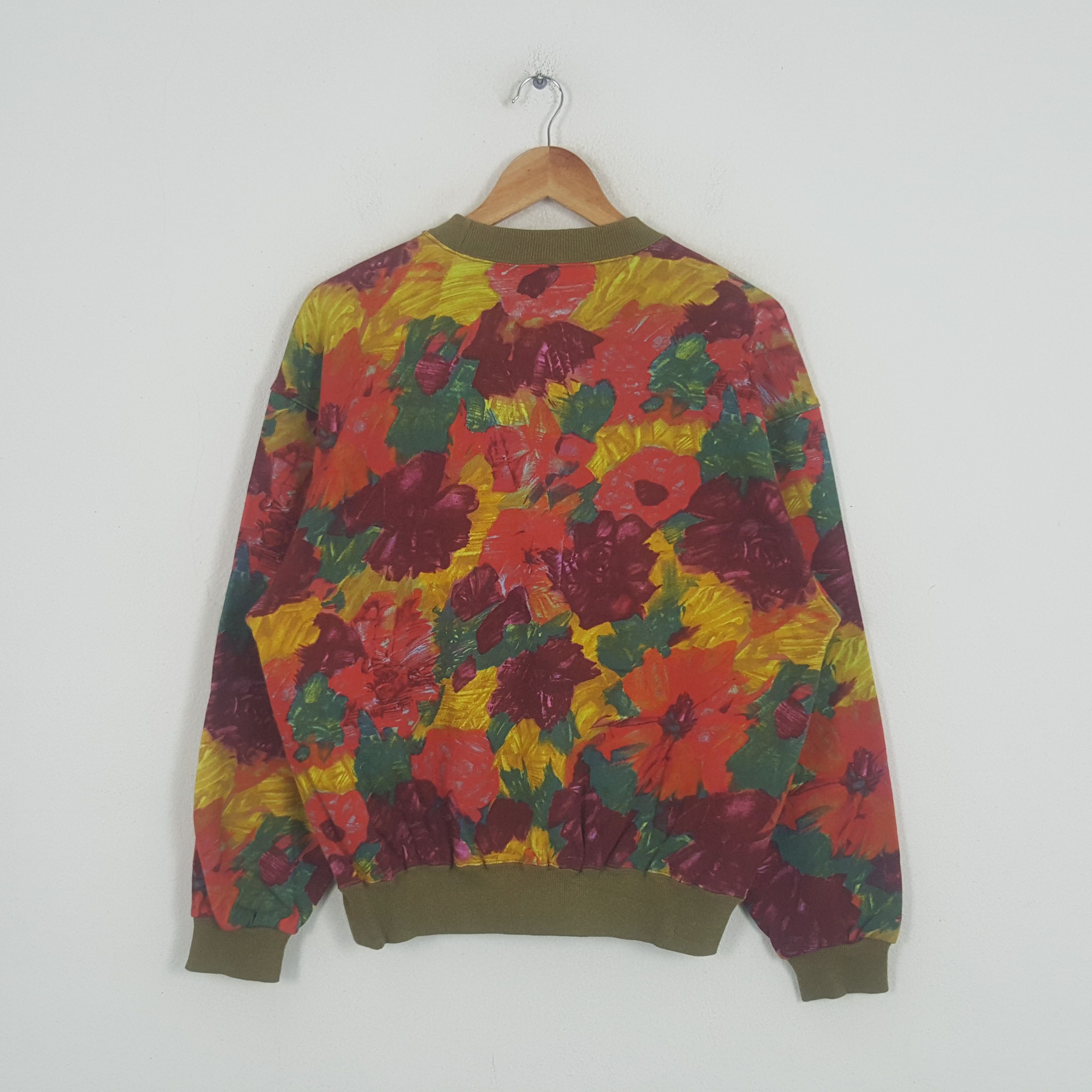 Vintage Vintage Flower Art Fashion Style Romance Jacket Size US M / EU 48-50 / 2 - 3 Thumbnail