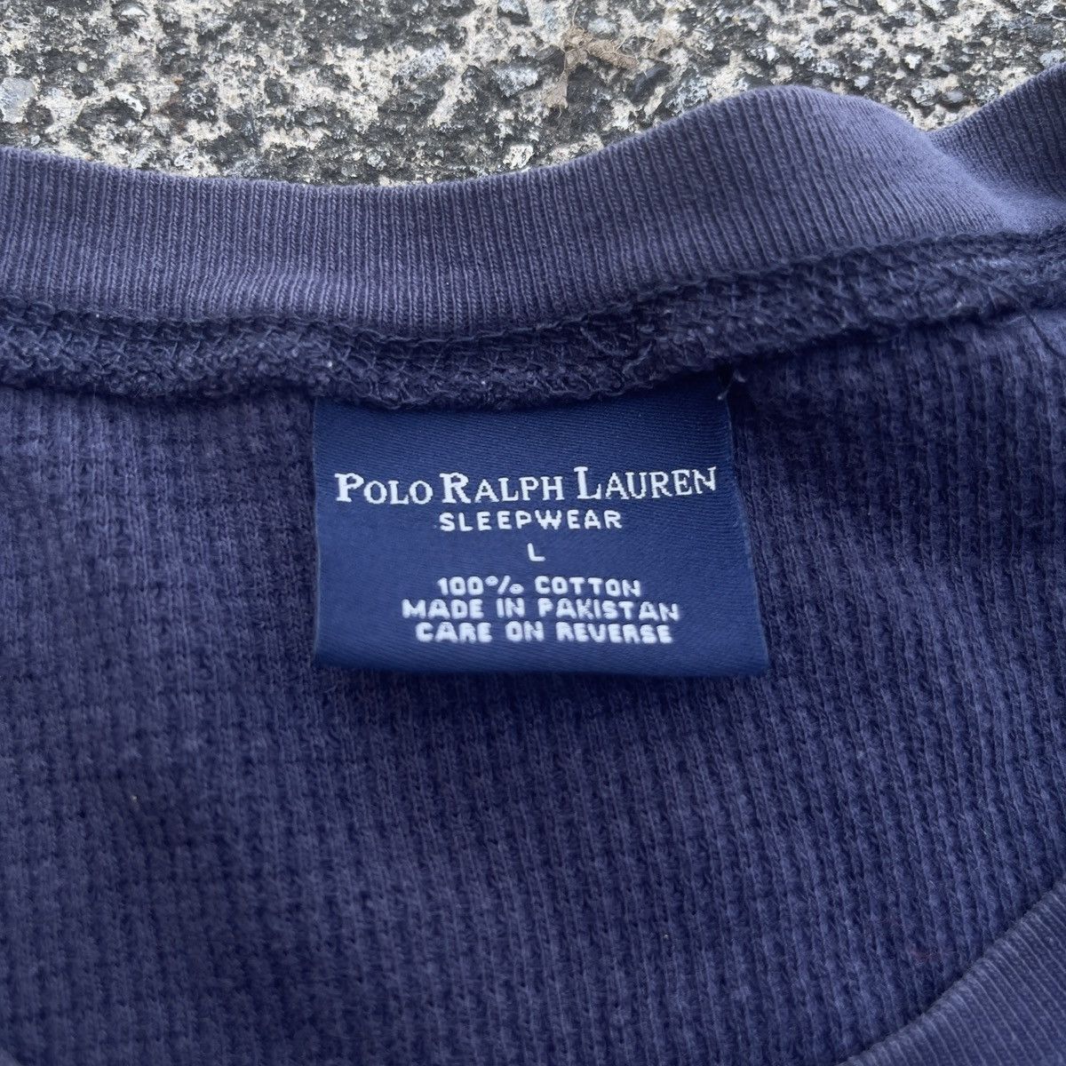 Polo Ralph Lauren Vintage Y2K POLO RALPH LAUREN Thermal Shirt Size US L / EU 52-54 / 3 - 4 Thumbnail