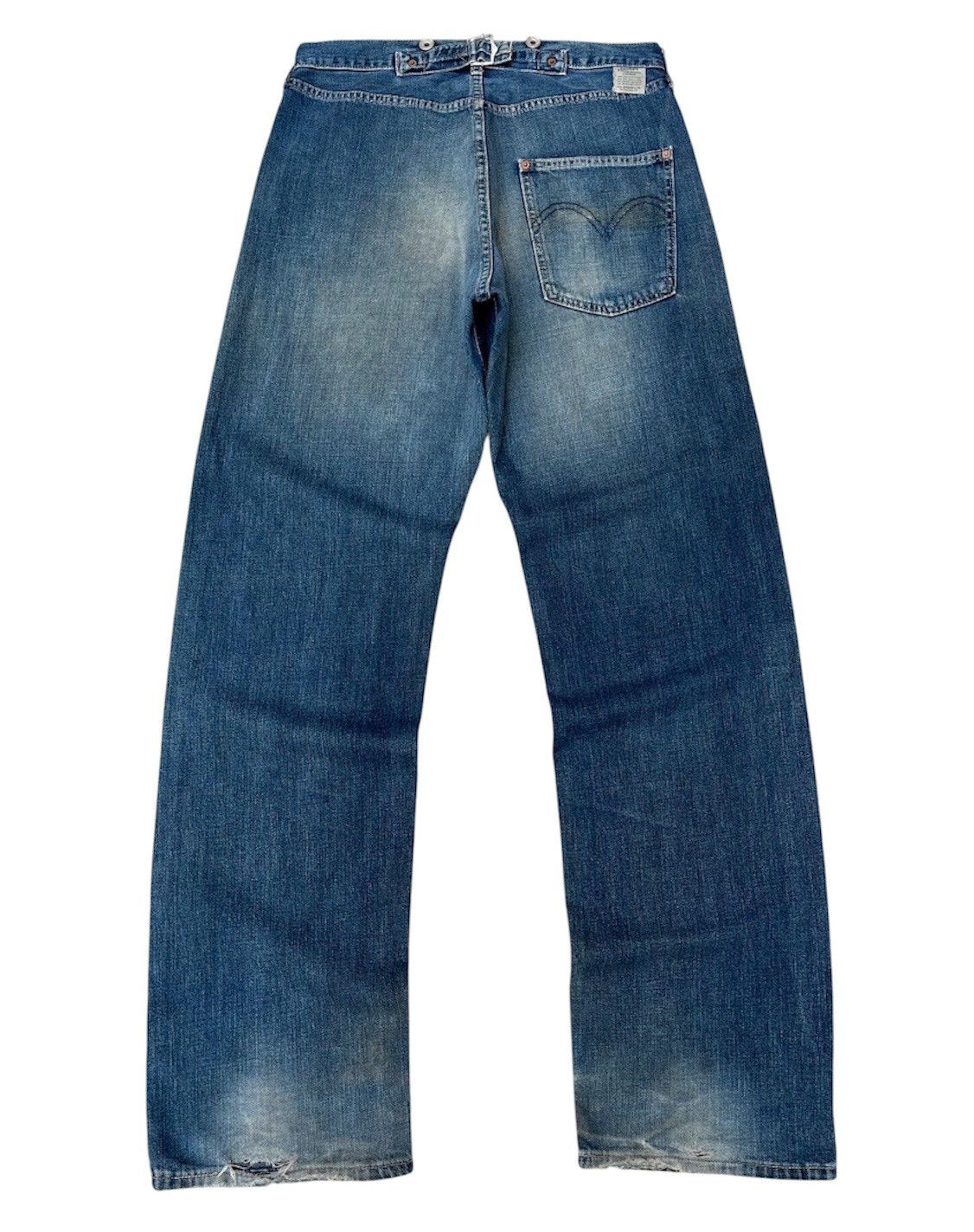 Levi's Vintage Clothing Levi’s 820 bucke back faded jeans Size US 32 / EU 48 - 3 Thumbnail