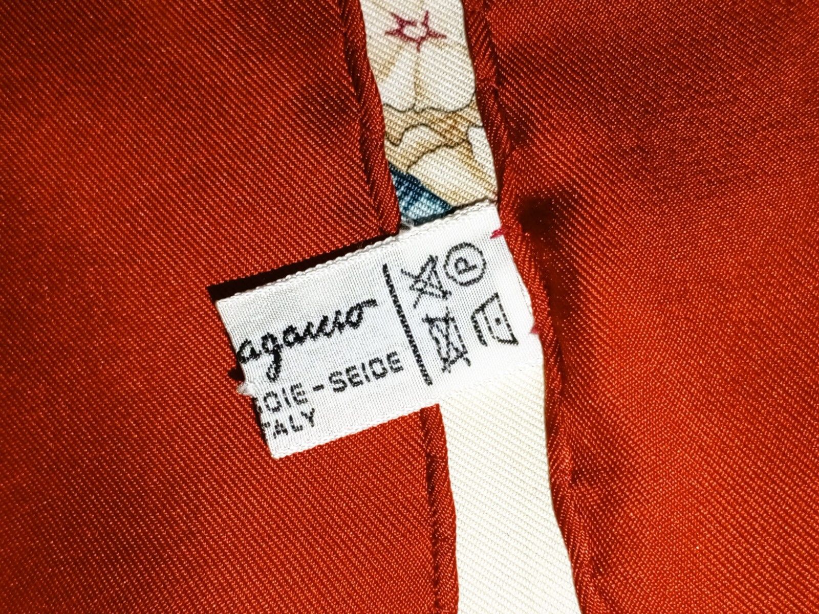 Salvatore Ferragamo SALVATORE FERRAGAMO Italy Bird Holiday Theme Silk Scarf Size ONE SIZE - 11 Thumbnail