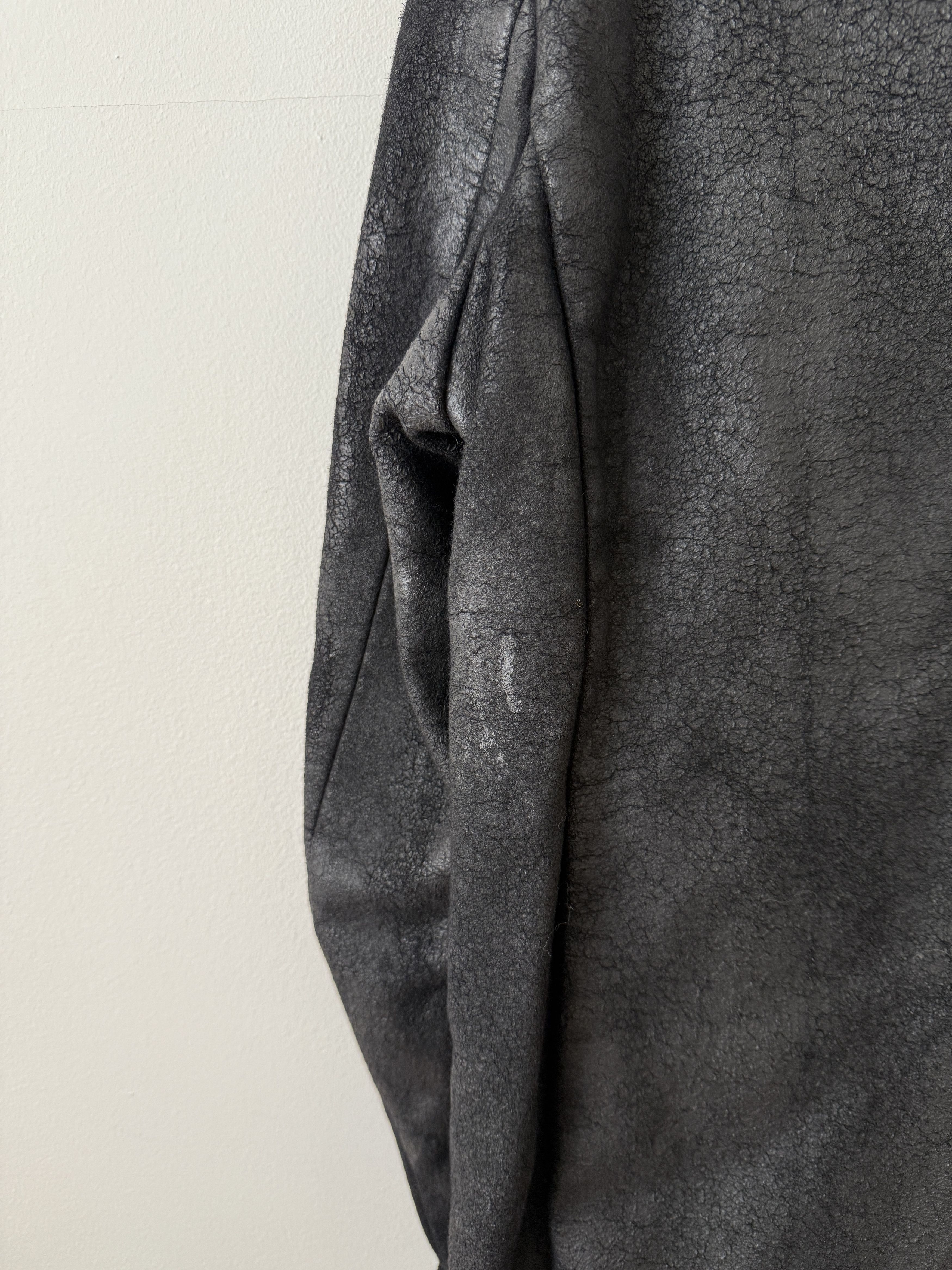 Masnada Heavy Wool Distressed Buttoned Overcoat Size US L / EU 52-54 / 3 - 17 Thumbnail