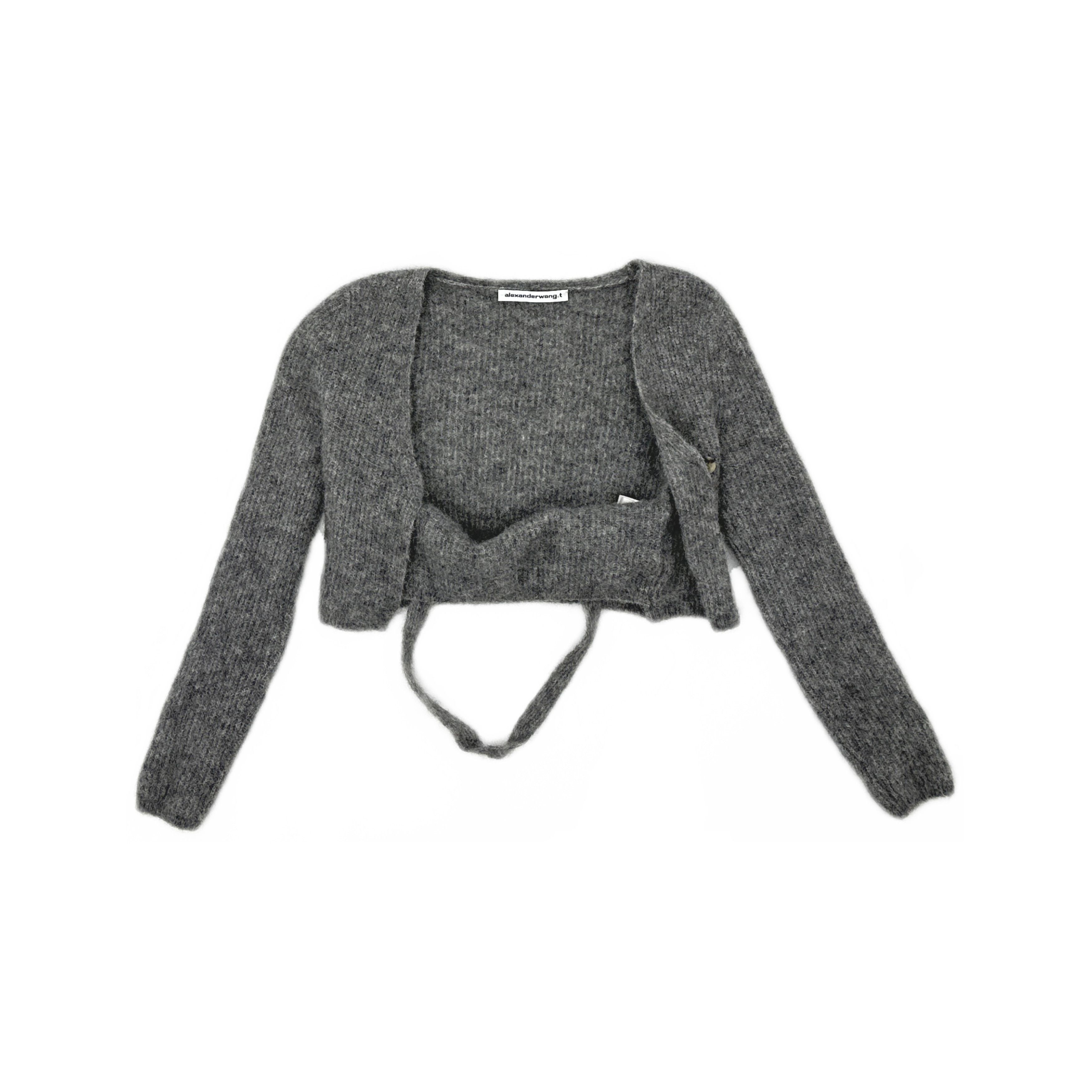 Alexander Wang Alexander Wang Alpaca Blend Wrap Sweater Size S Size S / US 4 / IT 40 - 1 Thumbnail