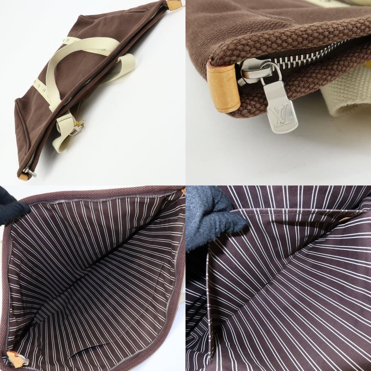 Louis Vuitton Louis Vuitton Antigua LV Cup Cabas GM Canvas Tote Brown Size ONE SIZE - 7 Thumbnail