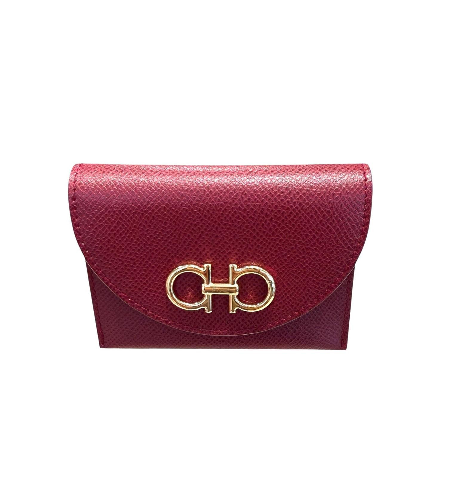 Salvatore Ferragamo Ferraragamo Leather Card Wallet Size ONE SIZE - 1 Thumbnail