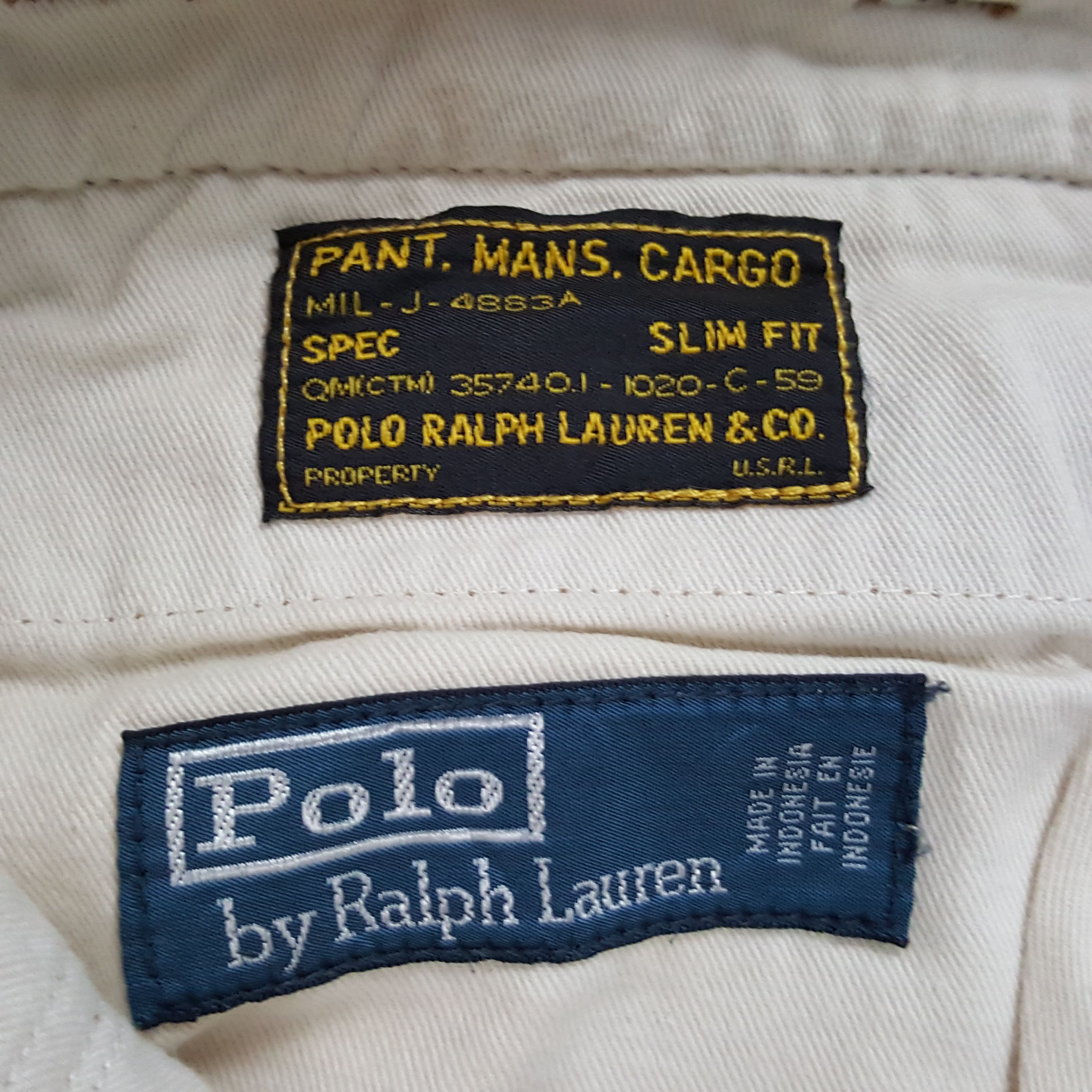 Polo Ralph Lauren × Vintage Polo By Ralph Lauren Cargo Hiking Camping Style Pants Size US 31 - 13 Thumbnail
