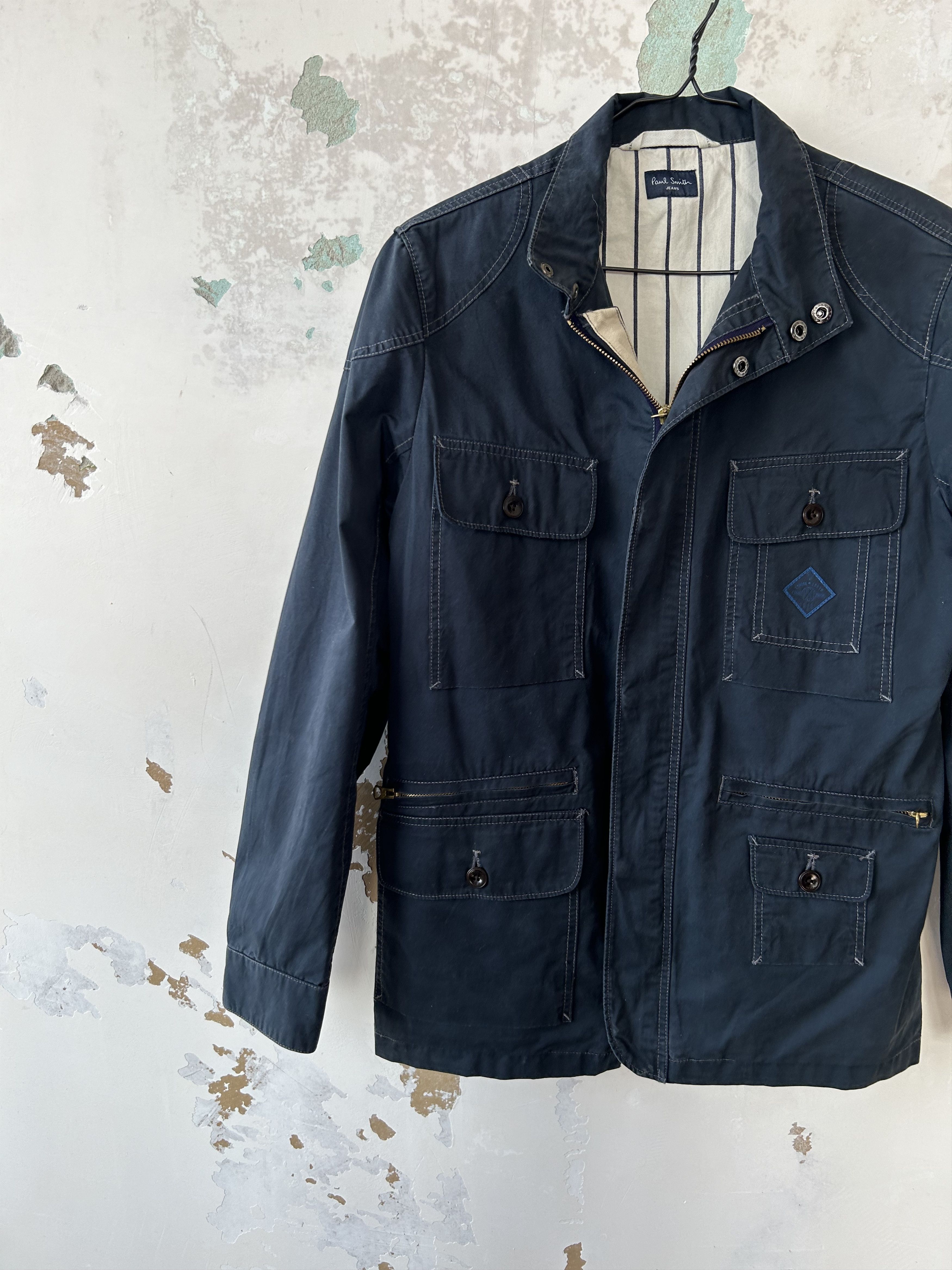 Paul Smith × Vintage Vintage Paul Smith Jacket Coat Chore Size US S / EU 44-46 / 1 - 3 Thumbnail