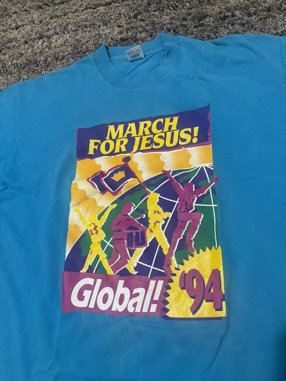 Vintage Vintage 1994 Jesus tee Size US XL / EU 56 / 4 - 2 Thumbnail