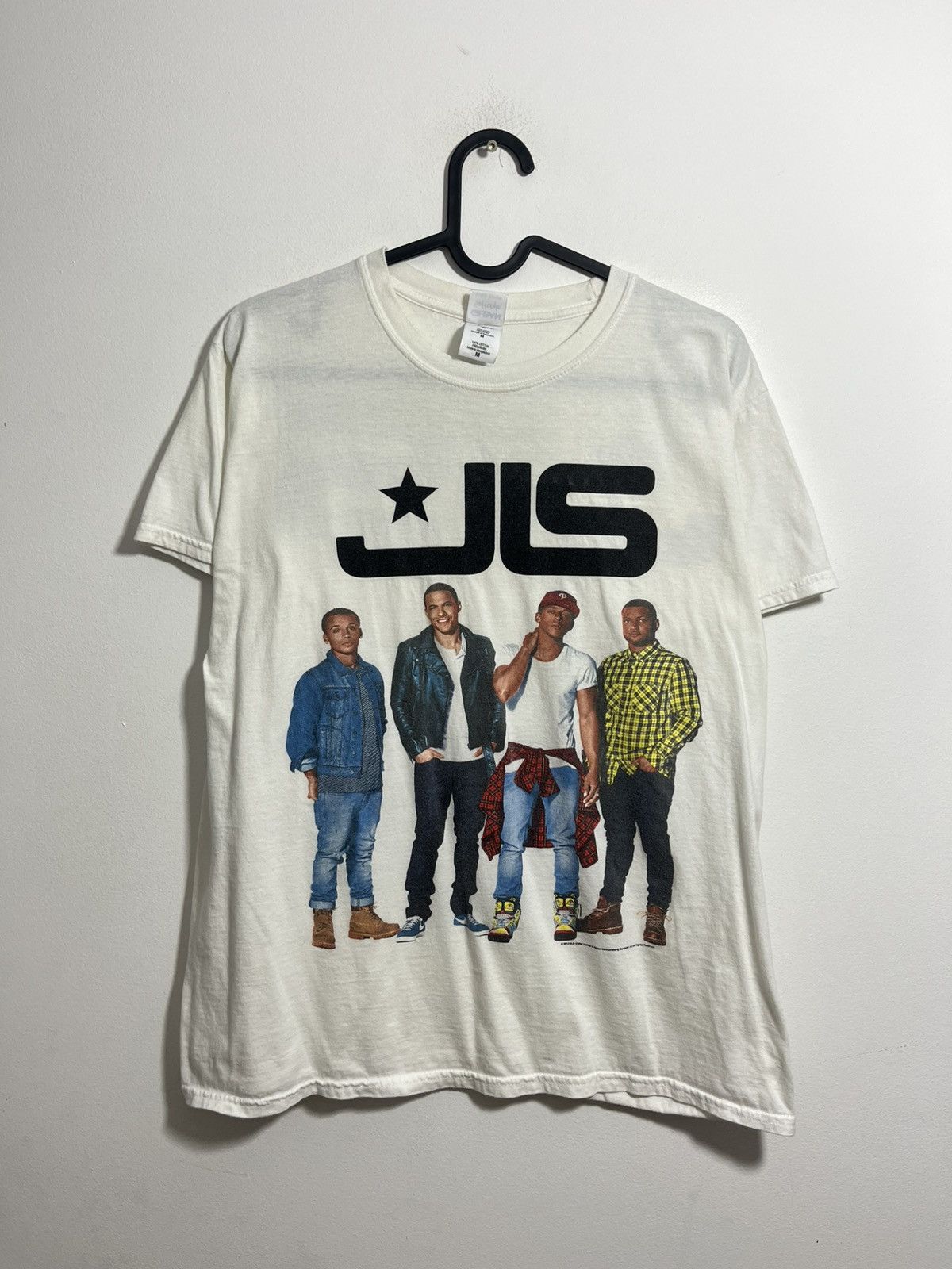 Band Tees × Vintage JLS ©2013 Music Band POP R&B Artists Print Streetwear Tee Size US M / EU 48-50 / 2 - 2 Thumbnail