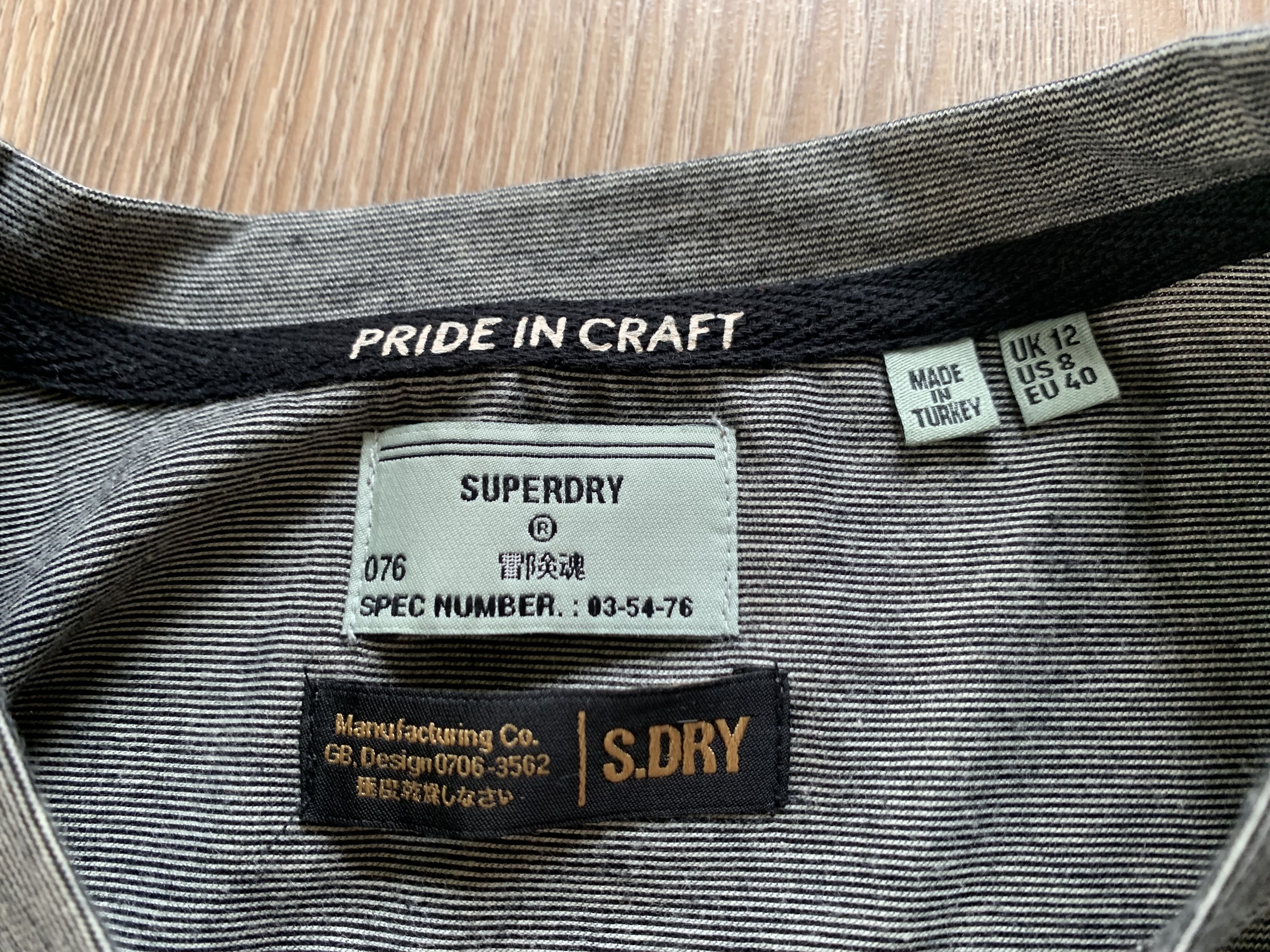 Japanese Brand Superdry Gray Training T-Shirt Size US XXS / EU 40 - 5 Thumbnail