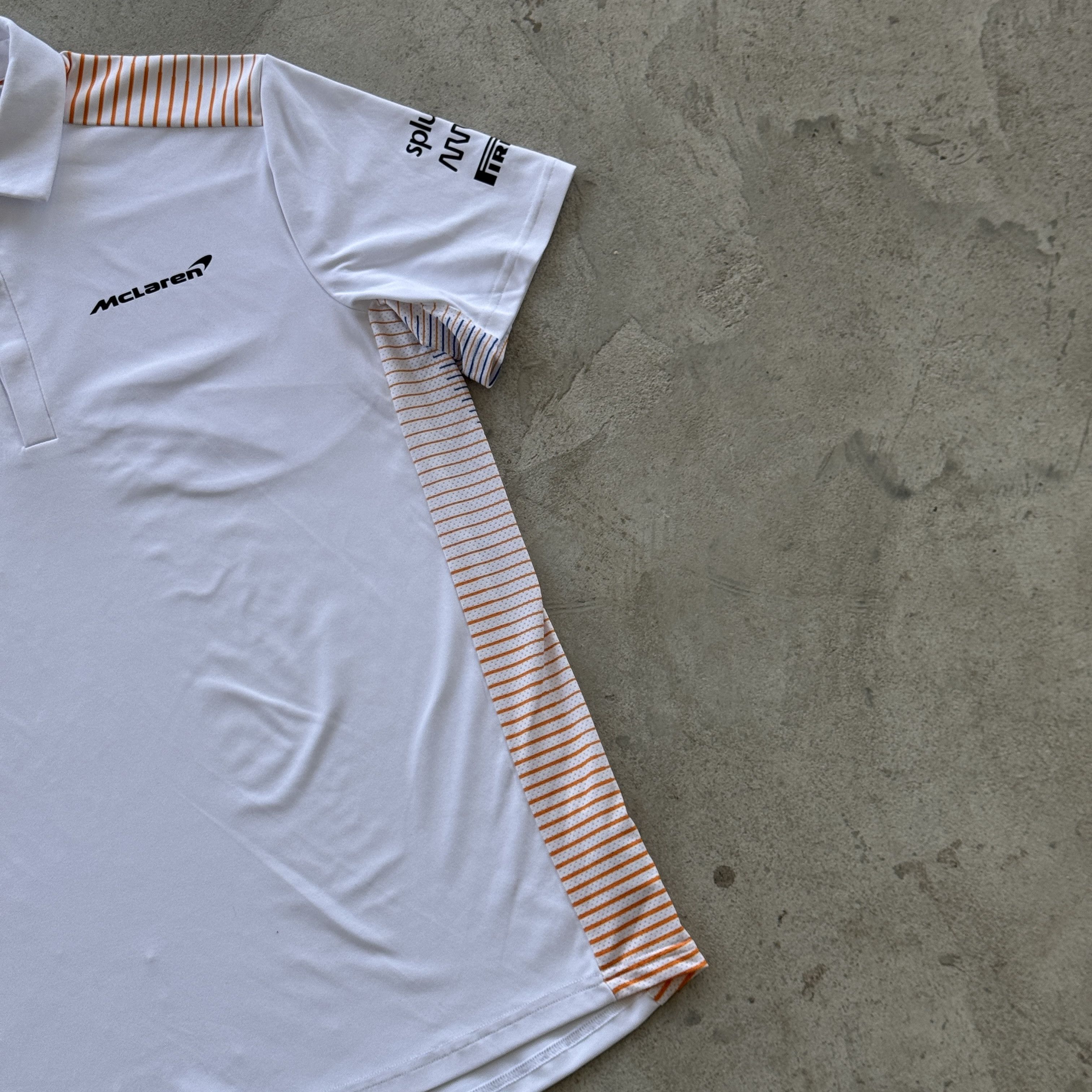 Mercedes-Benz McLaren F1 Team Racing Polo Shirt White Mercedes AMG Dell M Size US M / EU 48-50 / 2 - 3 Thumbnail