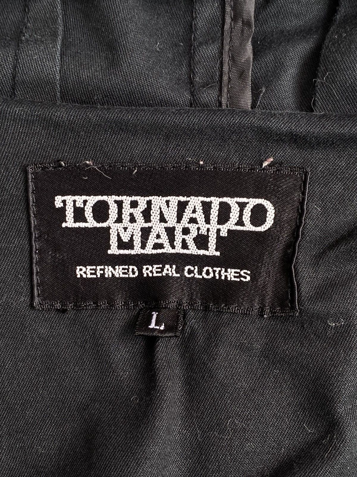 2000’s Tornado Mart Asymmetrical Zip-up Hooded Jacke