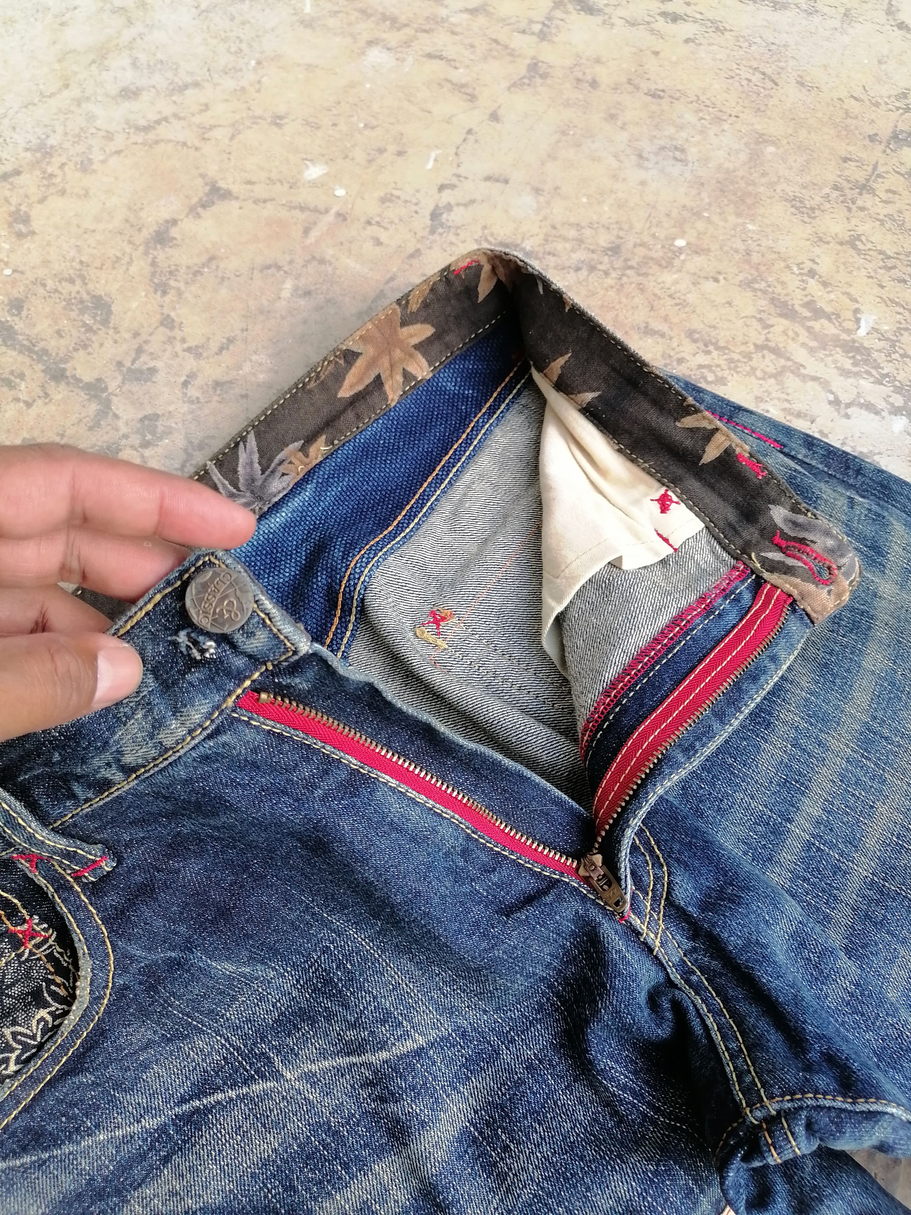 Japanese Brand Made in Japan Eternal Sashiko Denim Pants Size US 32 / EU 48 - 5 Thumbnail
