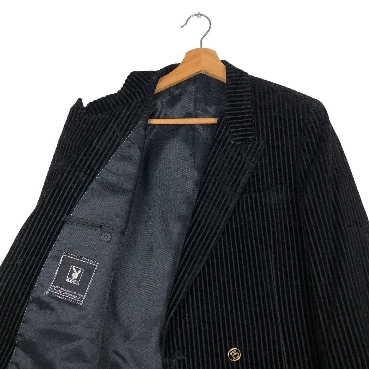 Japanese Brand 🔥Vintage Double Breasts Coats Jacket Striped Playboy Japan Size US M / EU 48-50 / 2 - 12 Thumbnail