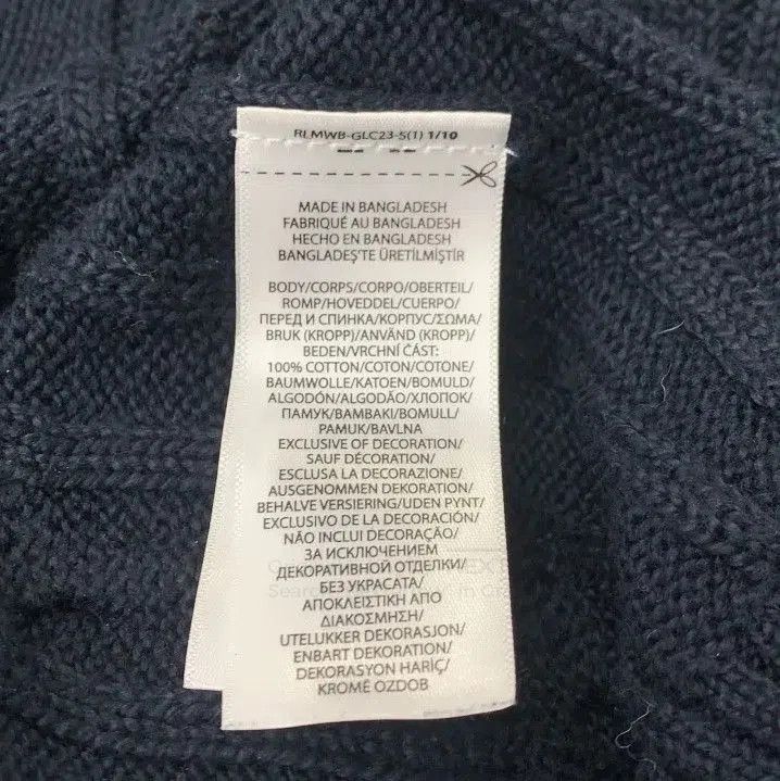 Polo Ralph Lauren Polo Ralph Lauren Men's Cable Knit Crewneck Pullover. Size US L / EU 52-54 / 3 - 3 Thumbnail