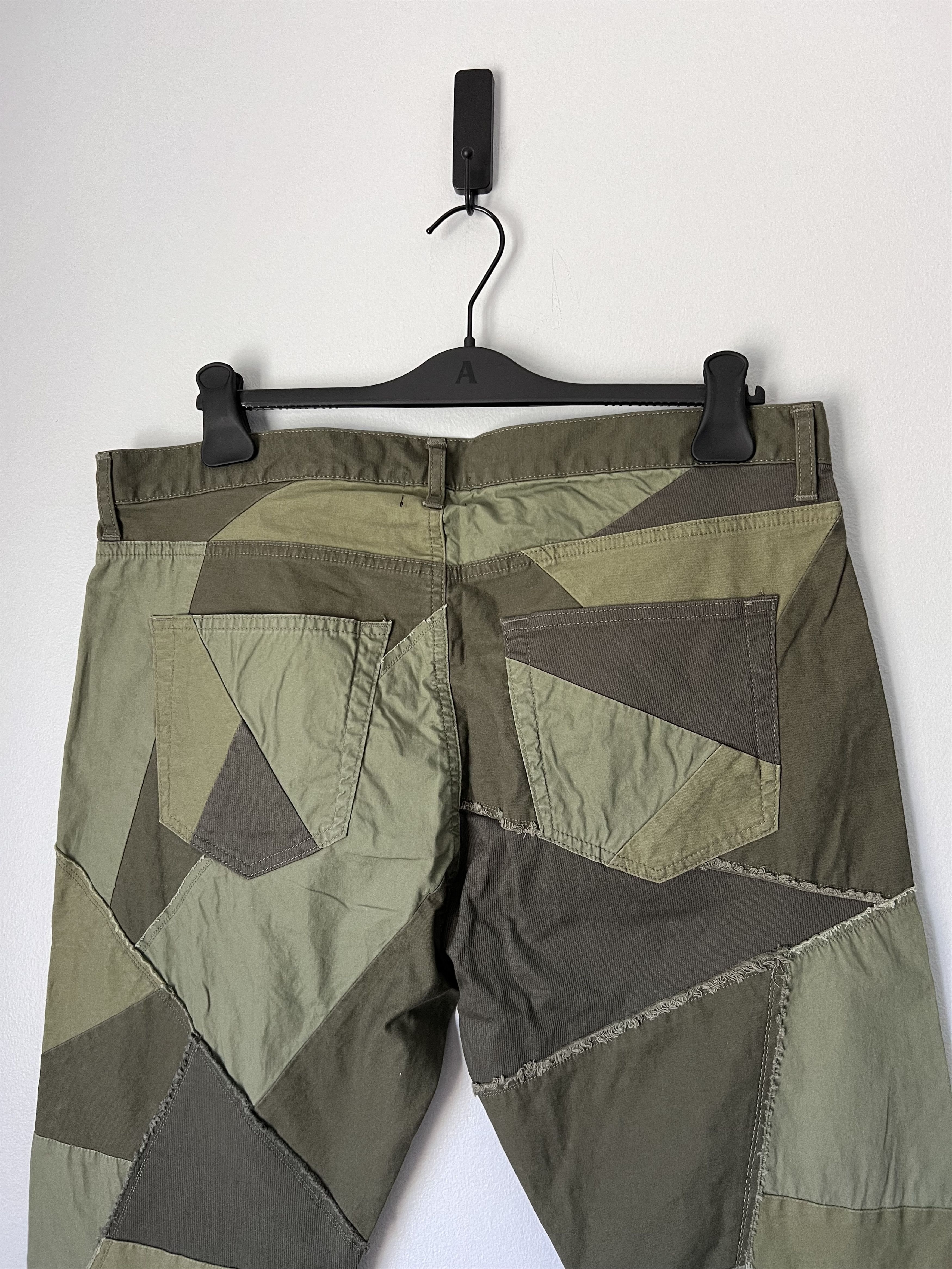 John Elliott Japan Patchwork Boot Cut Pants Size US 36 / EU 52 - 5 Thumbnail