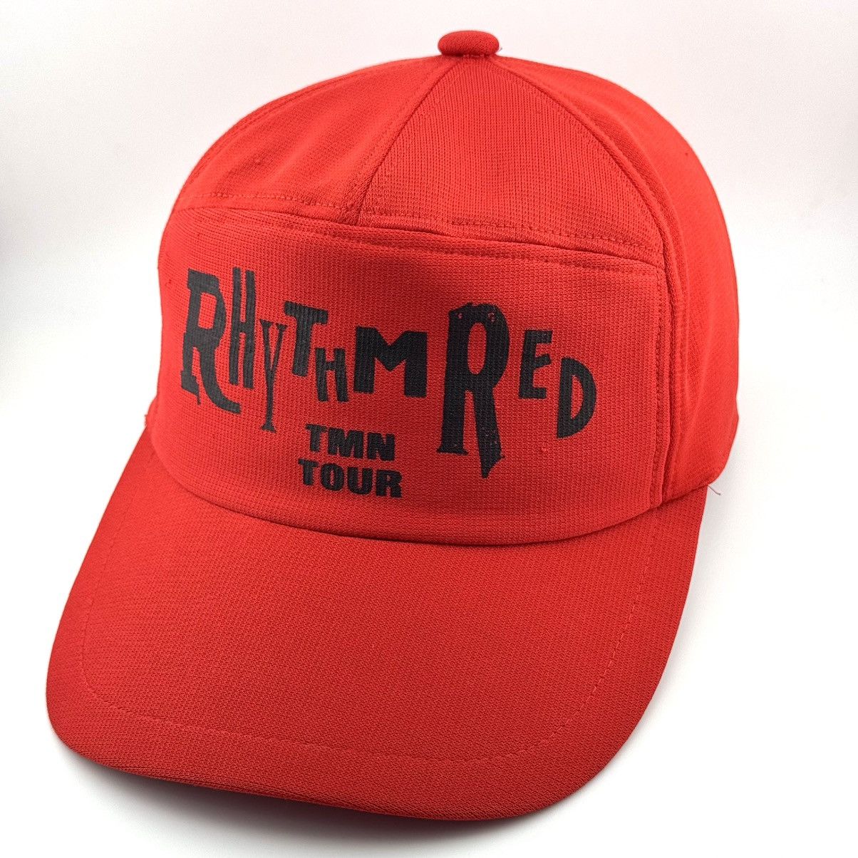 Japanese Brand Vtg 1990 TMN Rhythm Red Tour Cap Tetsuya Komuro Japan Hat Size ONE SIZE - 3 Thumbnail