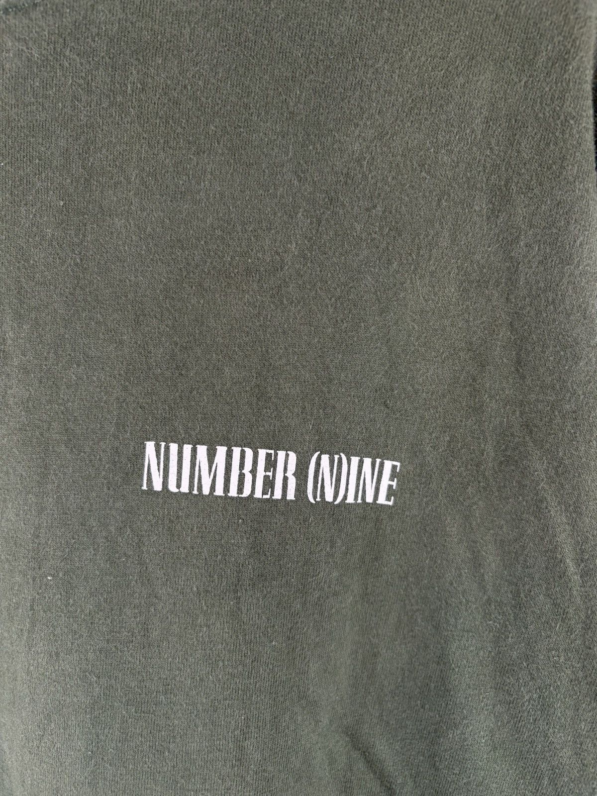 Number (N)ine Number Nine Big Logo Back Print L/S Tee Size US M / EU 48-50 / 2 - 6 Thumbnail
