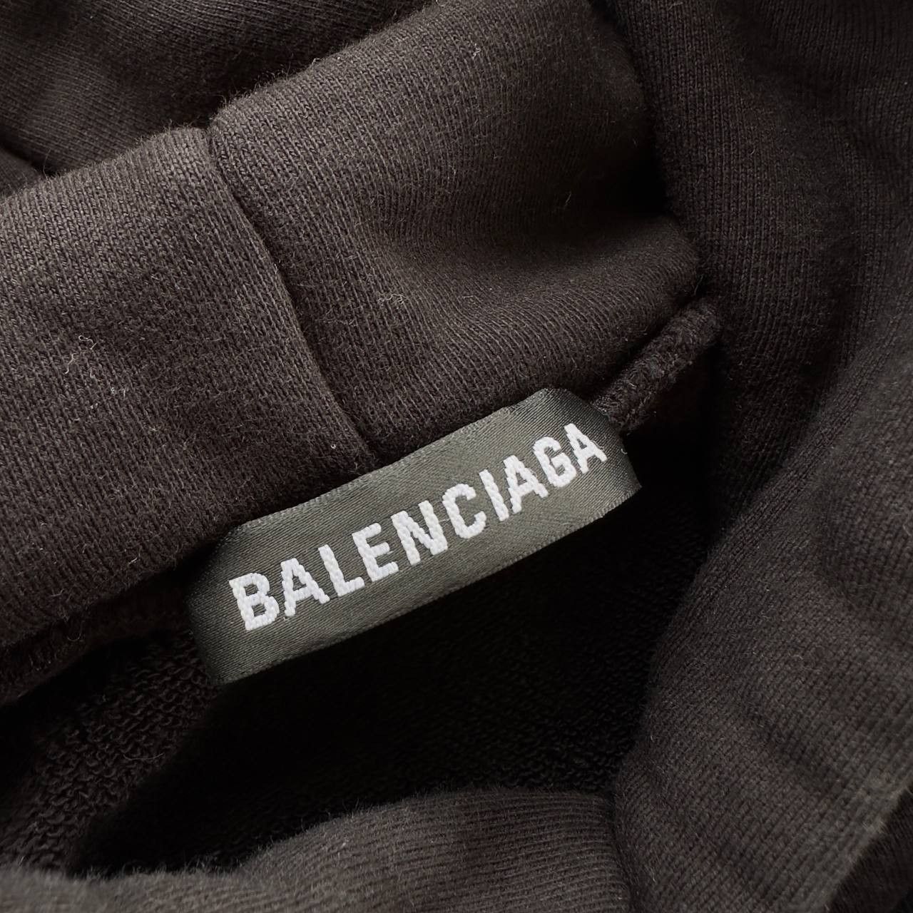 Balenciaga BALENCIAGA FW20 CREW LOGO HOODIE Size US S / EU 44-46 / 1 - 7 Thumbnail