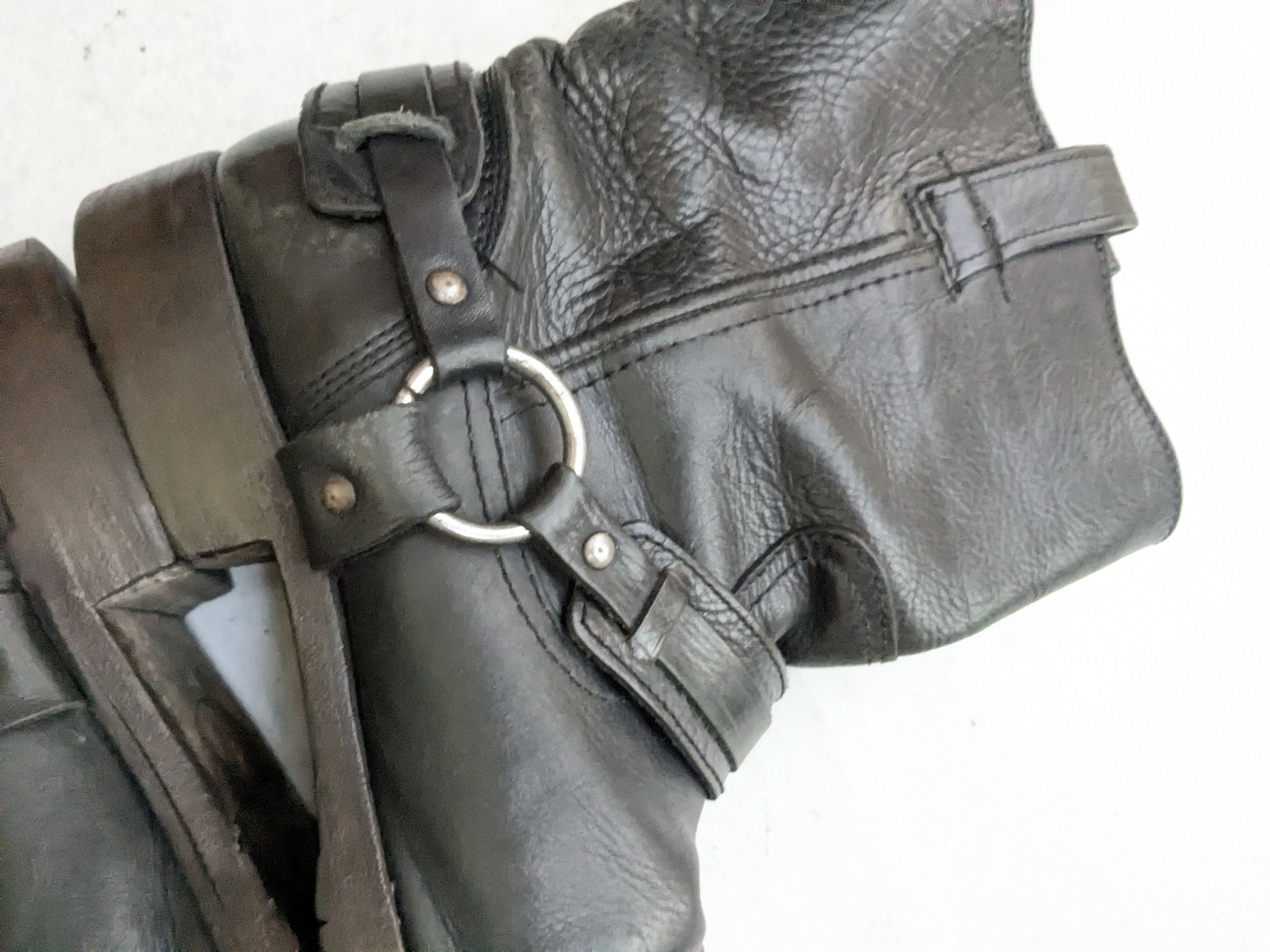 Frye Frye Harness Boots Black 9.5 D Leather Size US 9.5 / EU 42-43 - 10 Thumbnail
