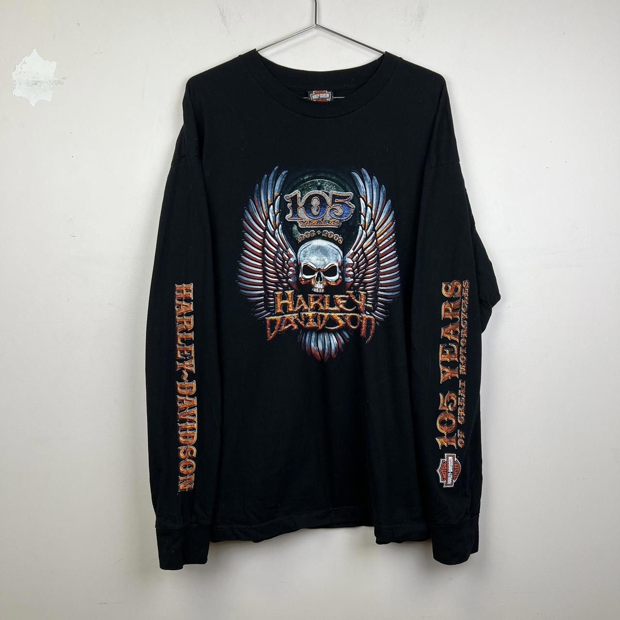Harley Davidson Harley-Davidson 105th Anniversary Long Sleeve Tee Size US XXL / EU 58 / 5 - 1 Thumbnail