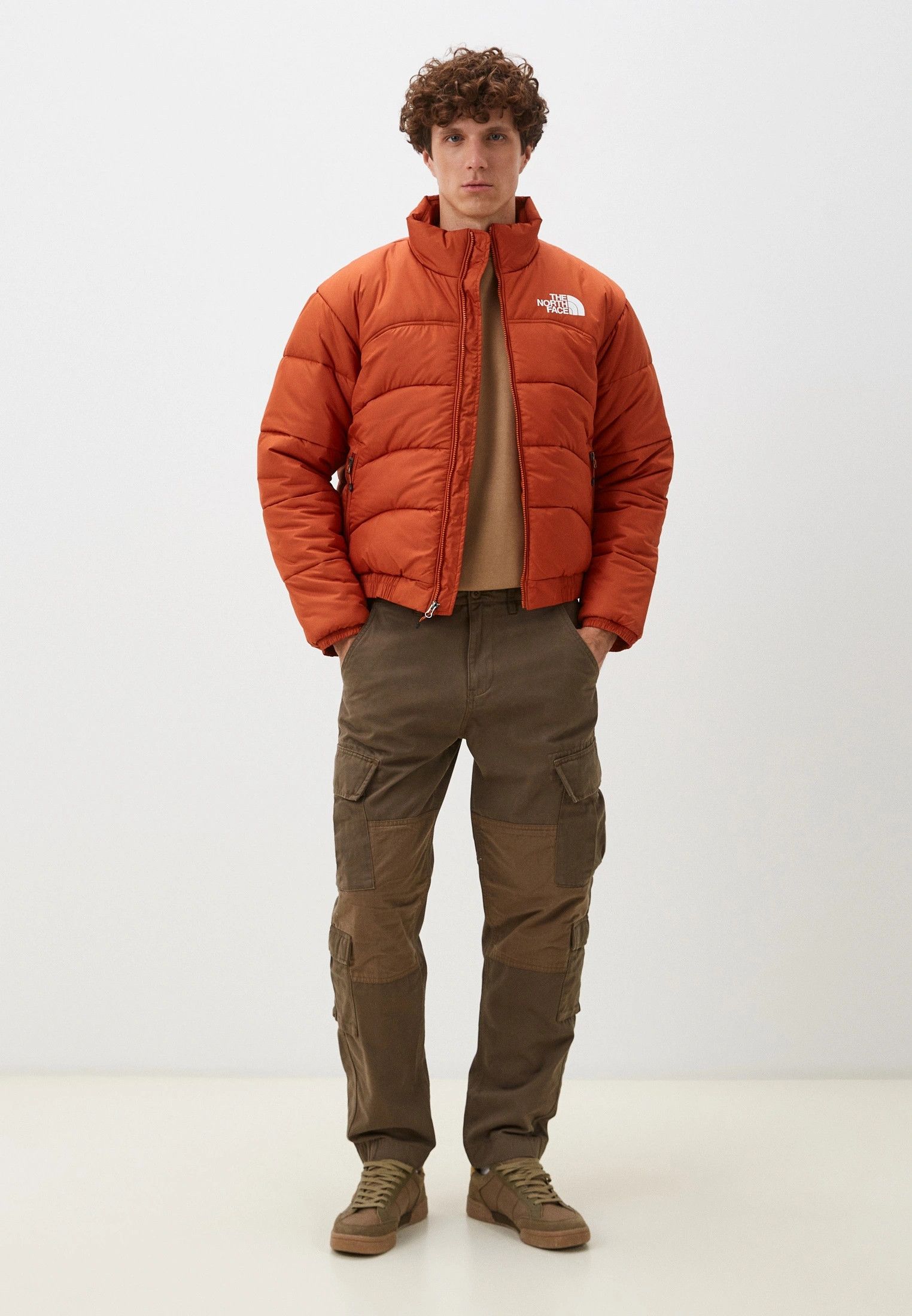 The North Face o1s22i1n1124 Puffer Jacket in Orange Size US M / EU 48-50 / 2 - 2 Thumbnail