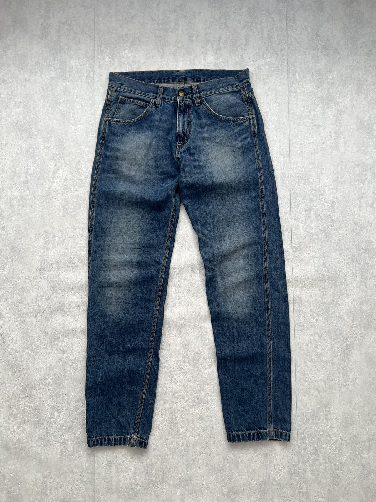 00's CARHARTT VINTAGE SKILL PANT RARE Y2K DENIM JEANS