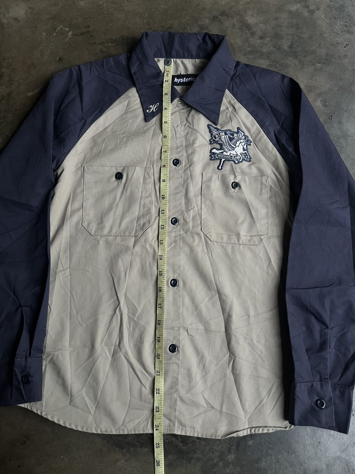 Hysteric Glamour HYSTRIC GLAMOUR RIDE WITH THE WIND WORK SHIRTS JAPANESE Size US S / EU 44-46 / 1 - 11 Thumbnail