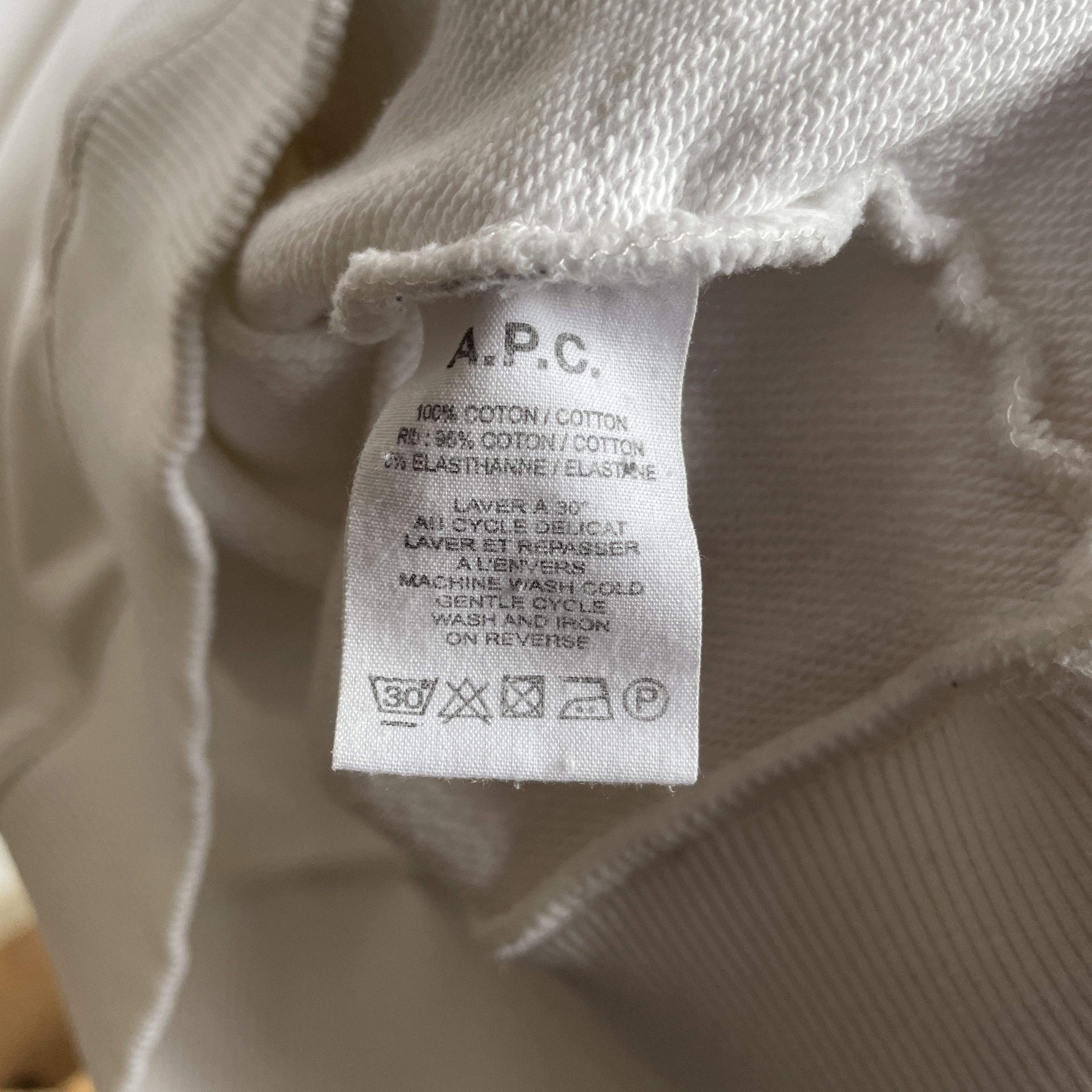 A.P.C. A.P.C. Sweatshirt Size S Size US S / EU 44-46 / 1 - 5 Thumbnail