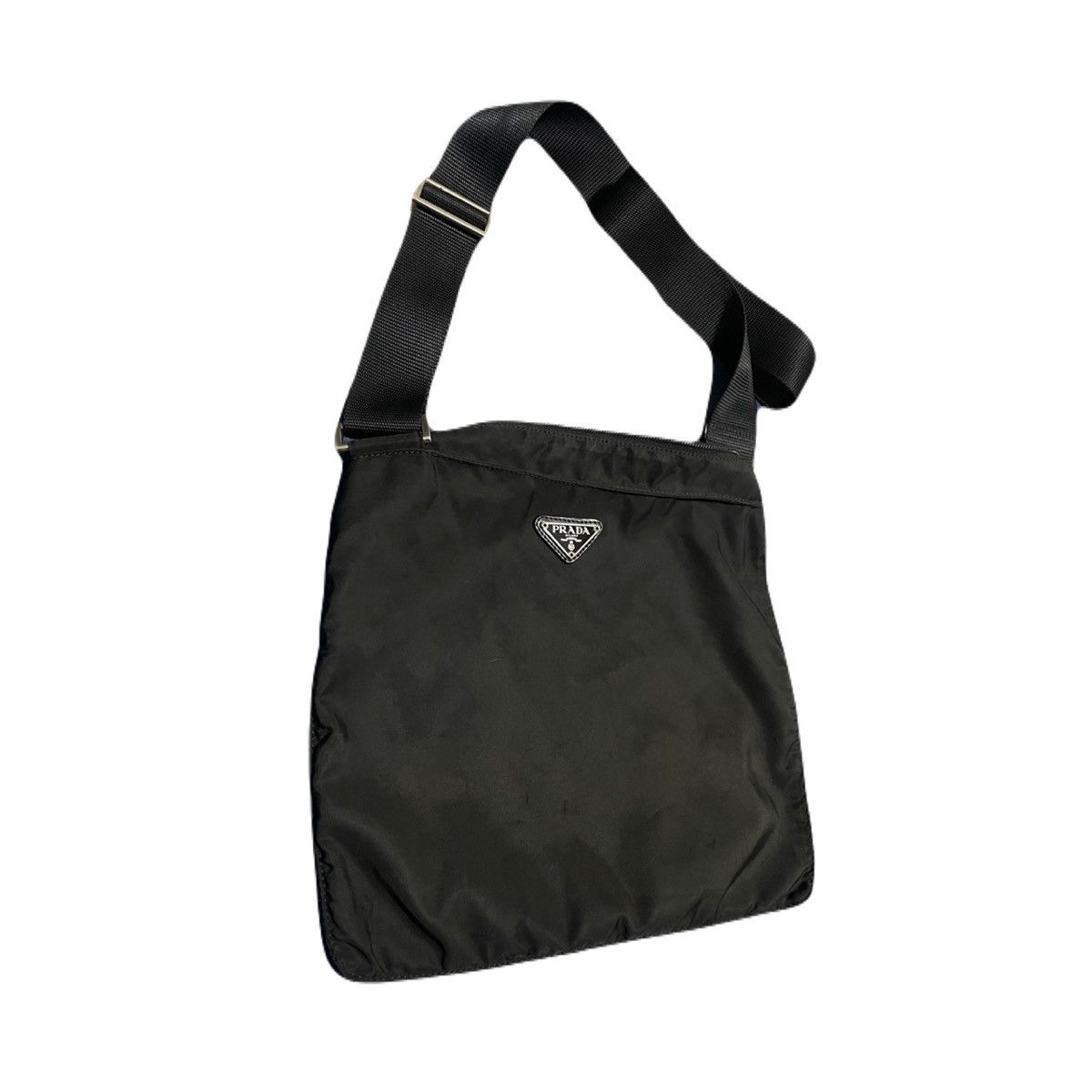 Prada Prada vintage nylon shoulder bag dyed black Size ONE SIZE - 3 Thumbnail
