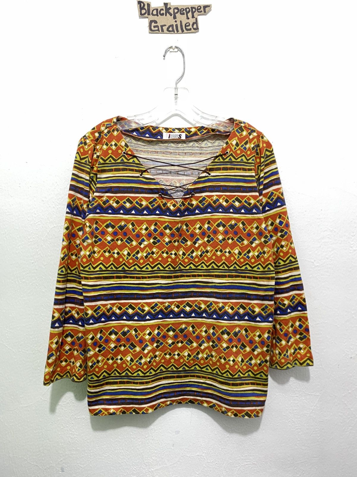 Issey Miyake Vintage issey miyake abstract long sleeved shirt Size M / US 6-8 / IT 42-44 - 1 Thumbnail