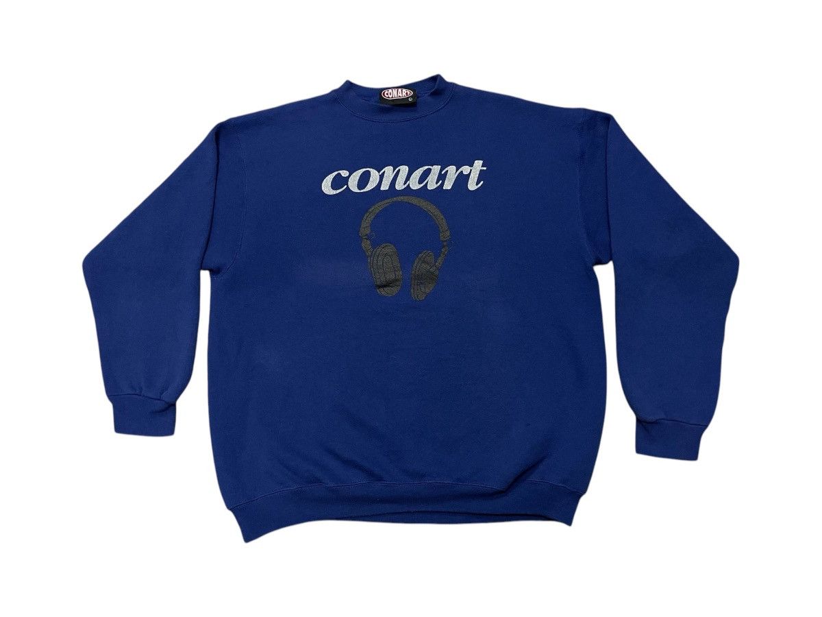 Japanese Brand 90s CONART SKATEBOARDS HIP HOP DJ HEADPHONES CREWNECK Size US L / EU 52-54 / 3 - 1 Thumbnail
