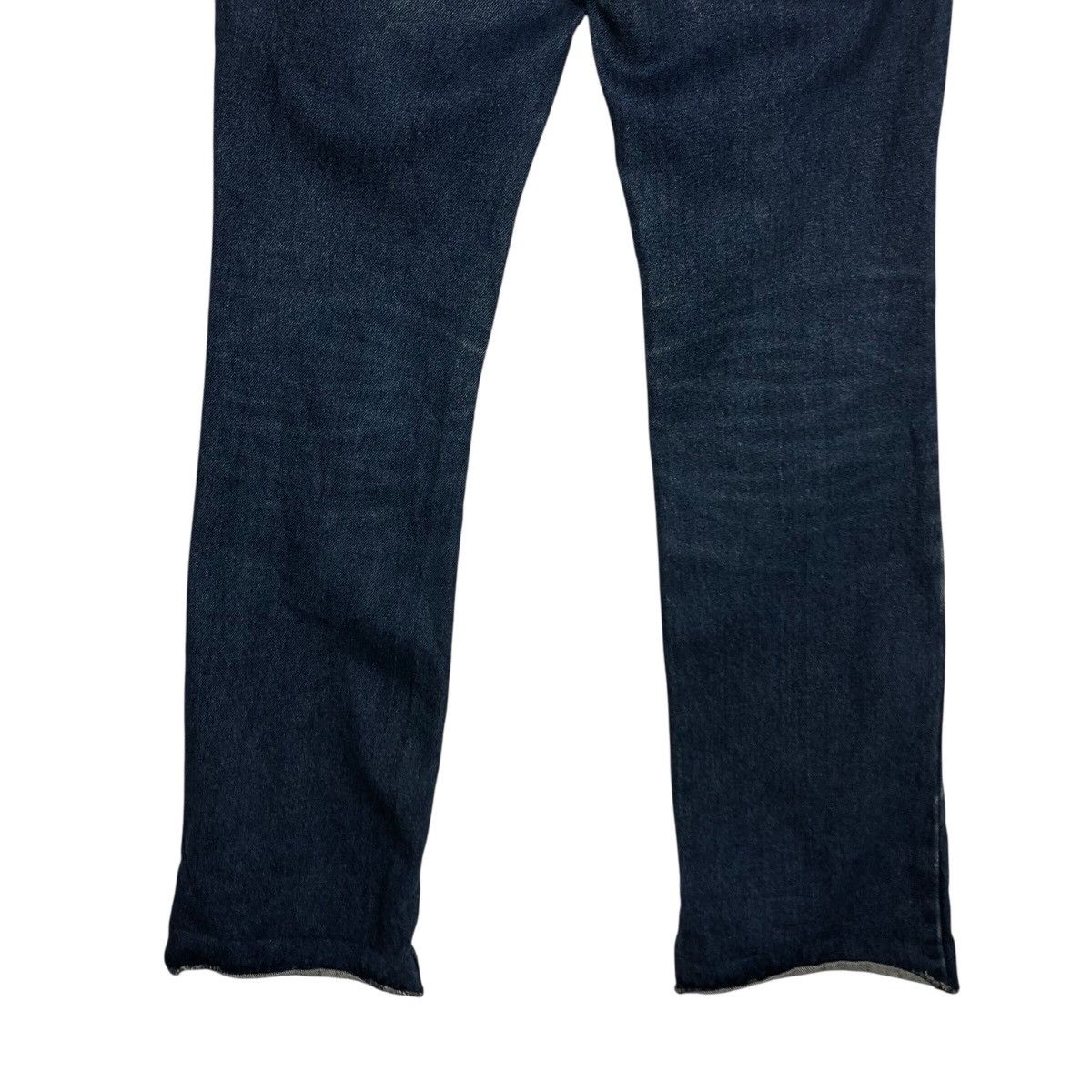 Japanese Brand GGDB Classic Straight-Cut Jeans – Vintage Whisker Wash Size 28" / US 6 / IT 42 - 12 Thumbnail